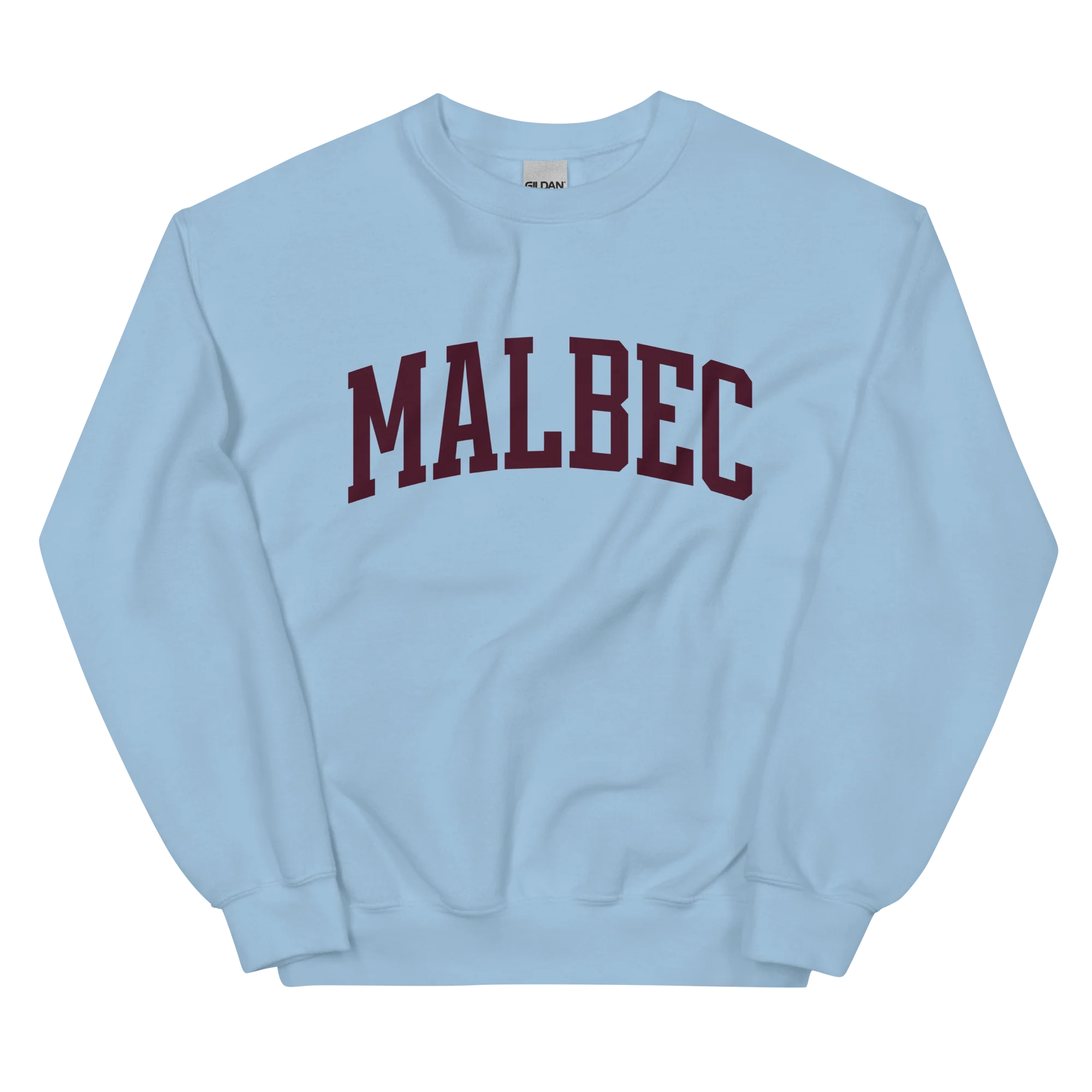 Malbec Red Wine Varsity Sweatshirt - Image 5