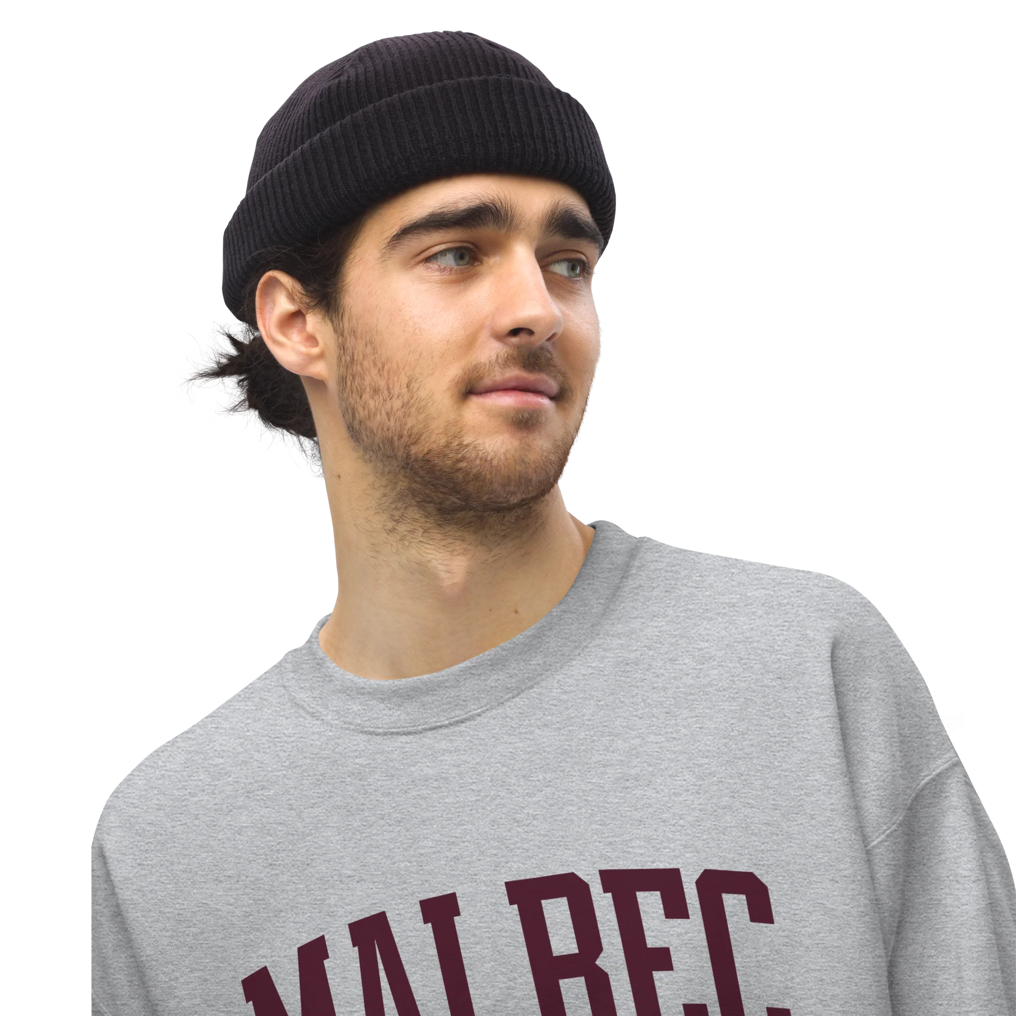 Malbec Red Wine Varsity Sweatshirt - Image 7