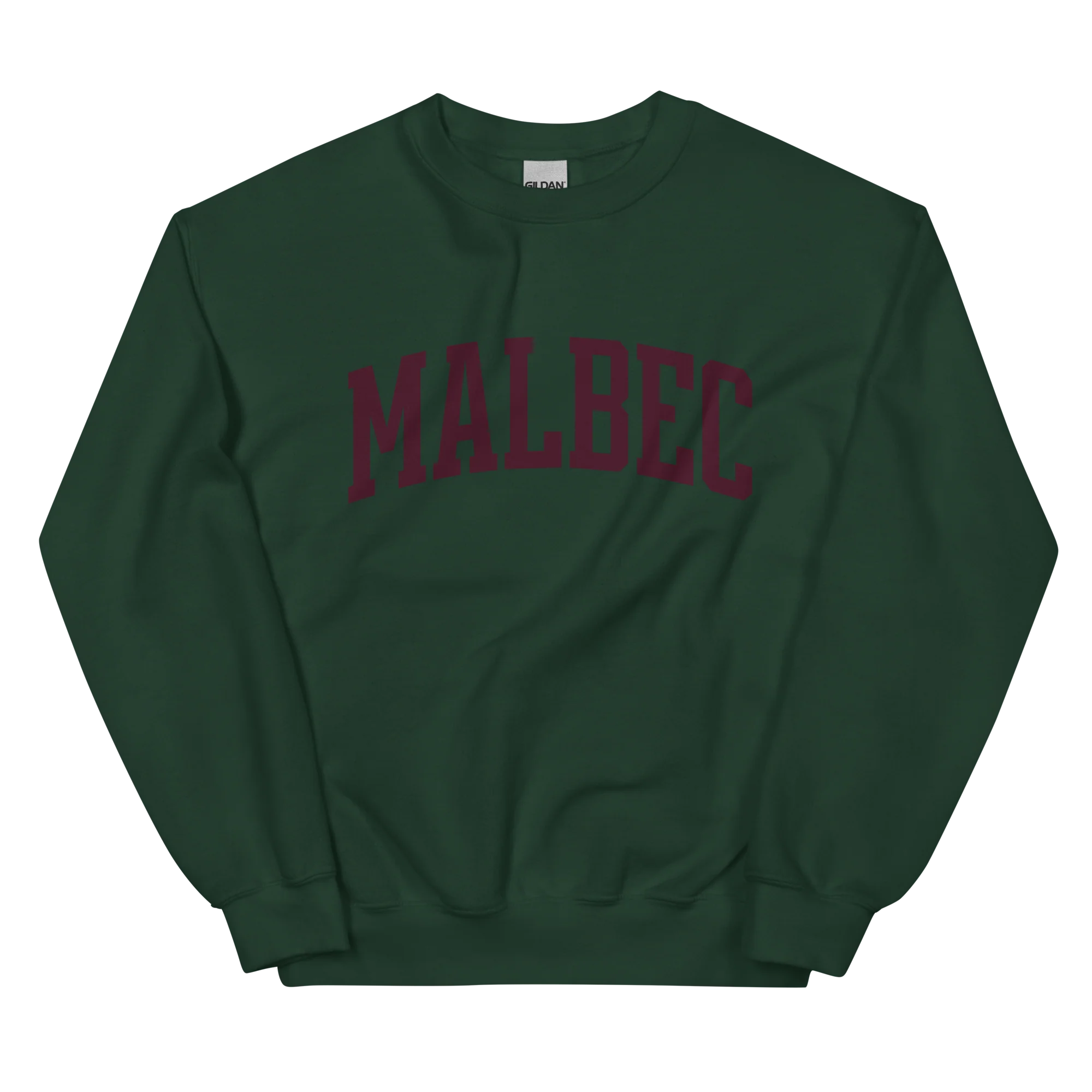 Malbec Red Wine Varsity Sweatshirt - Image 9