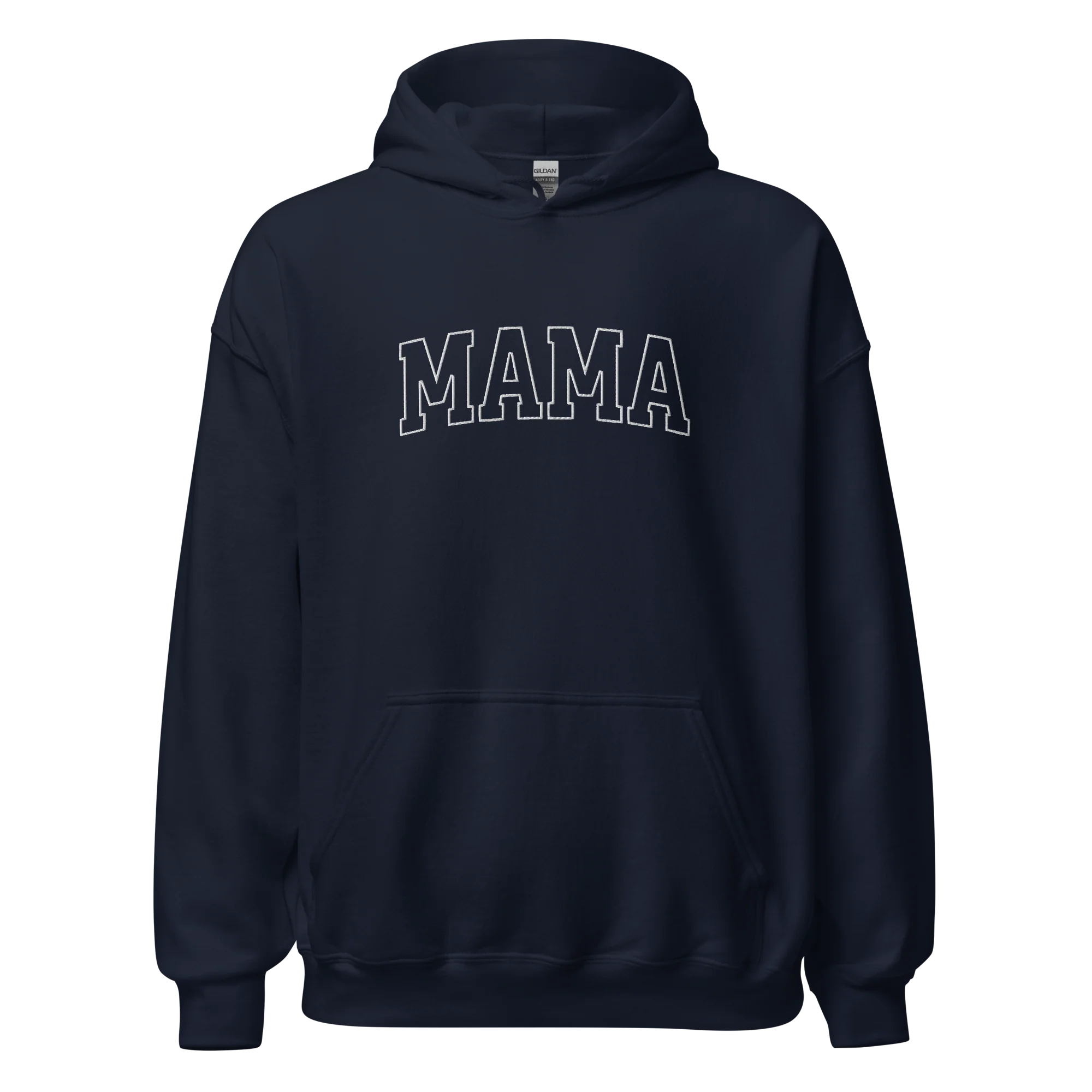 Mama Mother Varsity Embroidered Hoodie - Image 7