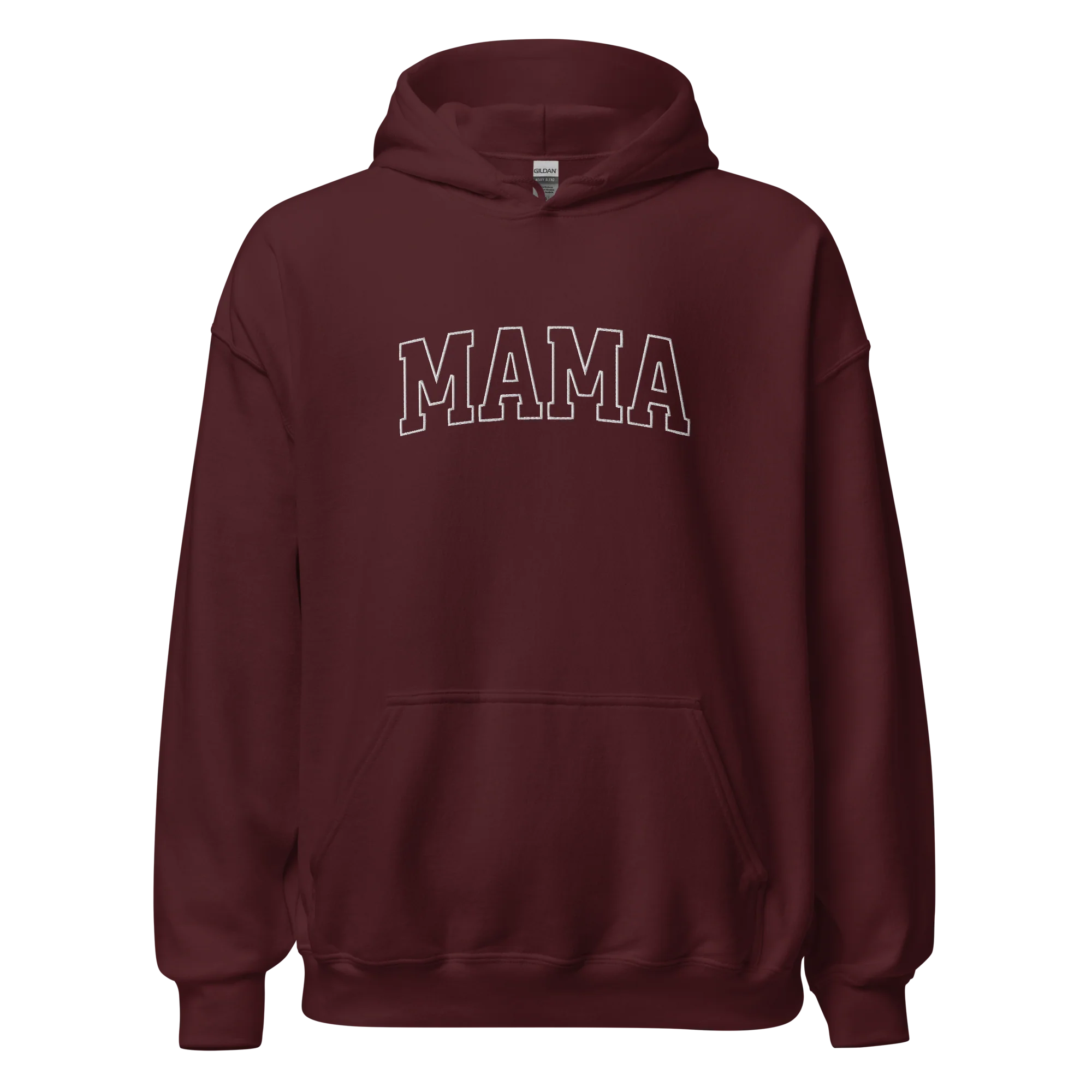 Mama Mother Varsity Embroidered Hoodie - Image 8