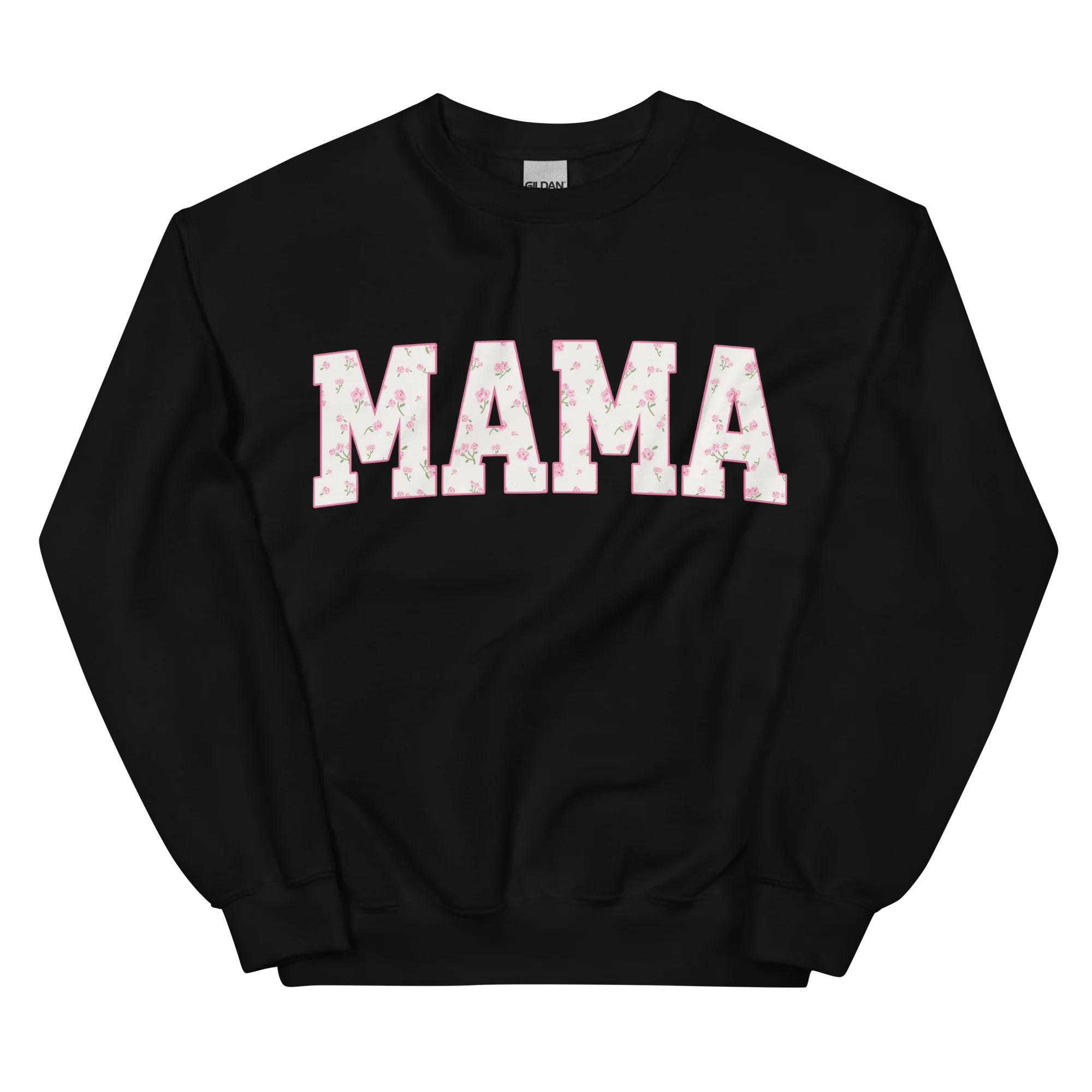 Mama Pink Floral Varsity Sweatshirt - Image 11