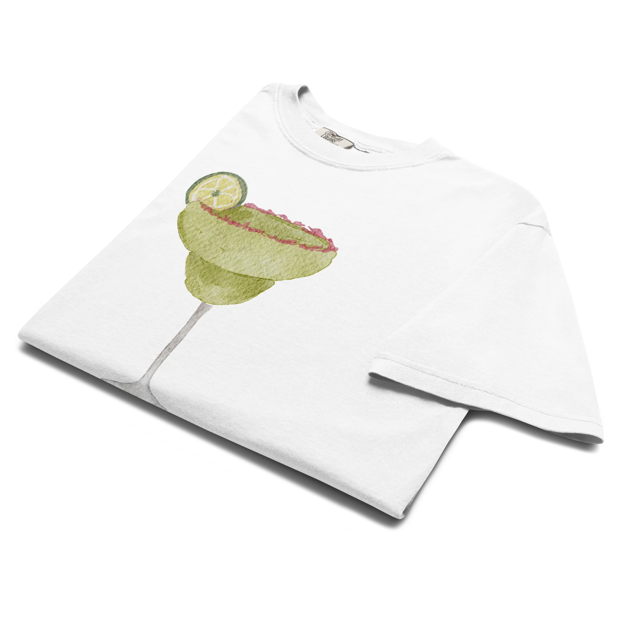 Margarita Watercolor Classic T-Shirt - Image 3
