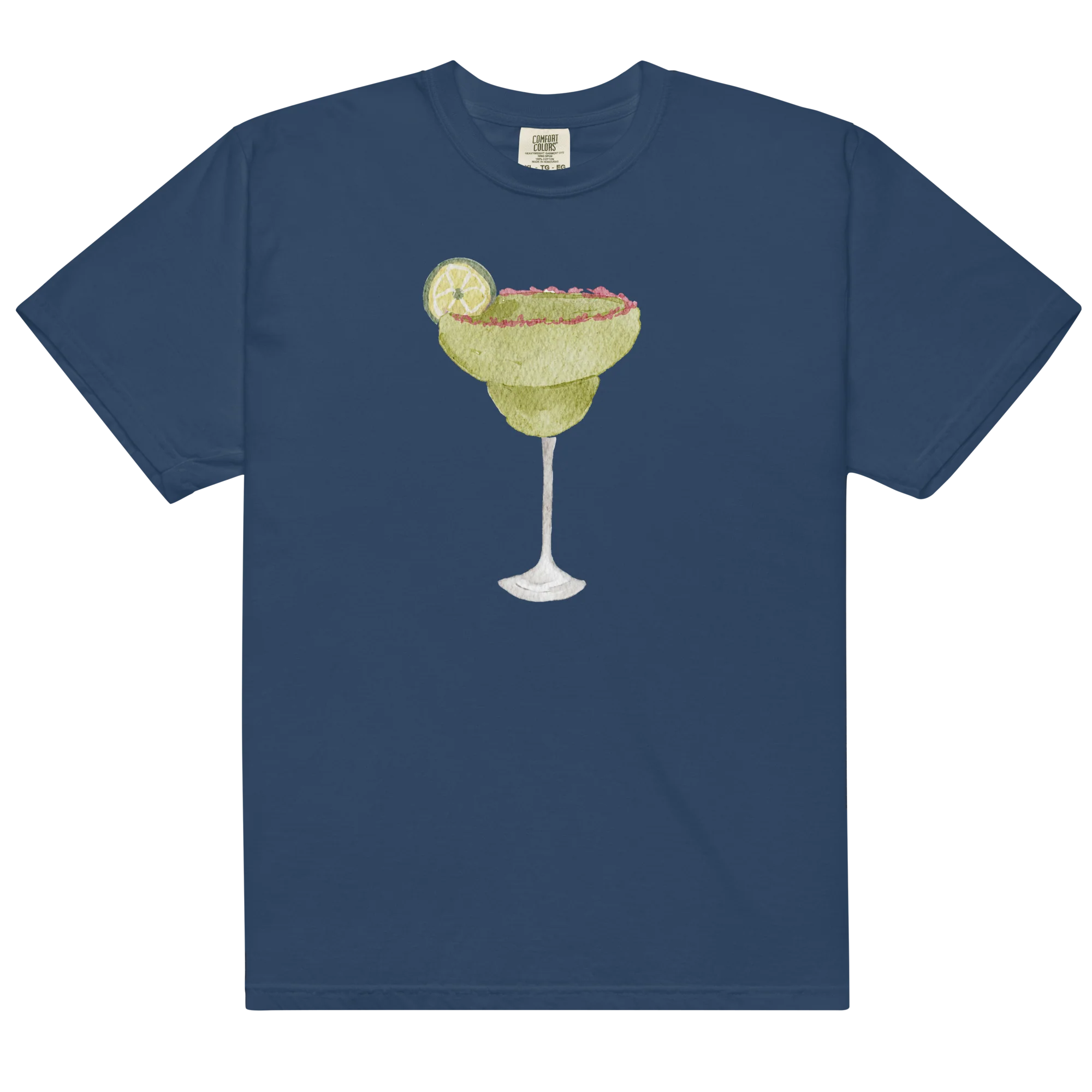 Margarita Watercolor Classic T-Shirt - Image 5