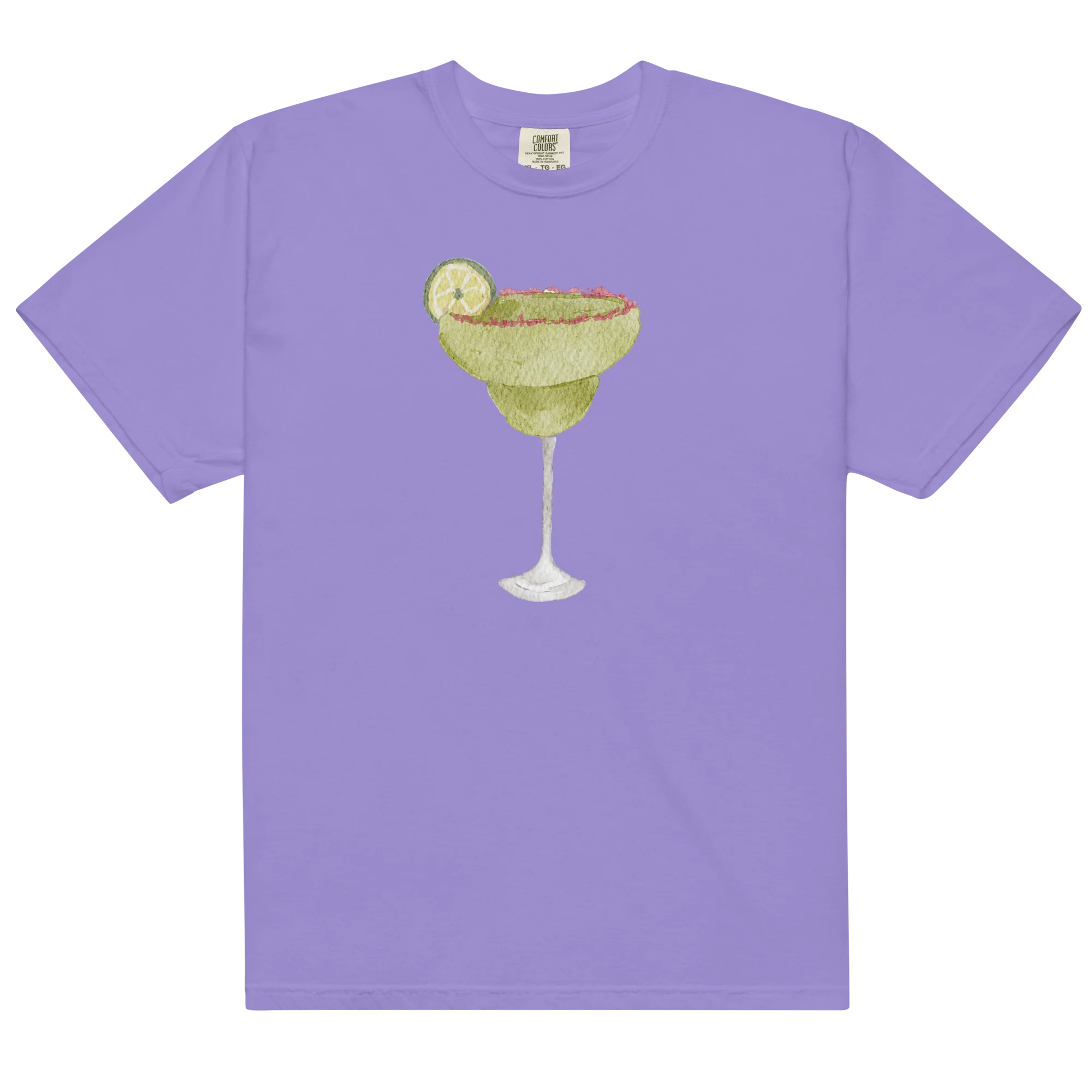 Margarita Watercolor Classic T-Shirt - Image 6