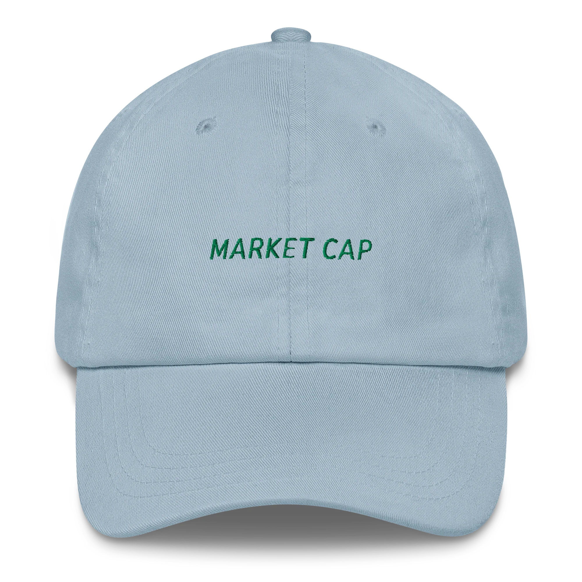 Market Cap Funny Finance Embroidered Cap - Image 8