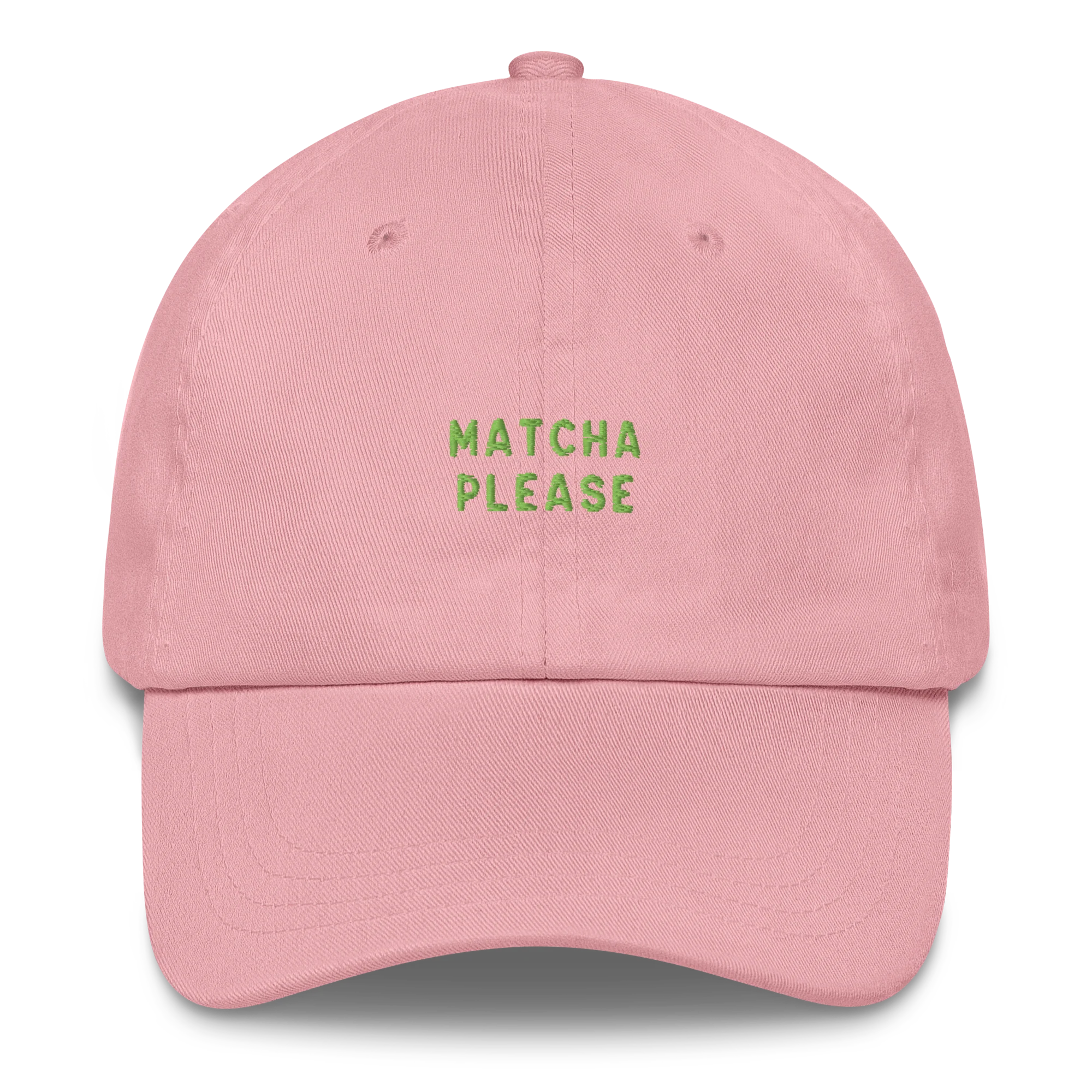 Matcha Please Embroidered Cap - Image 4