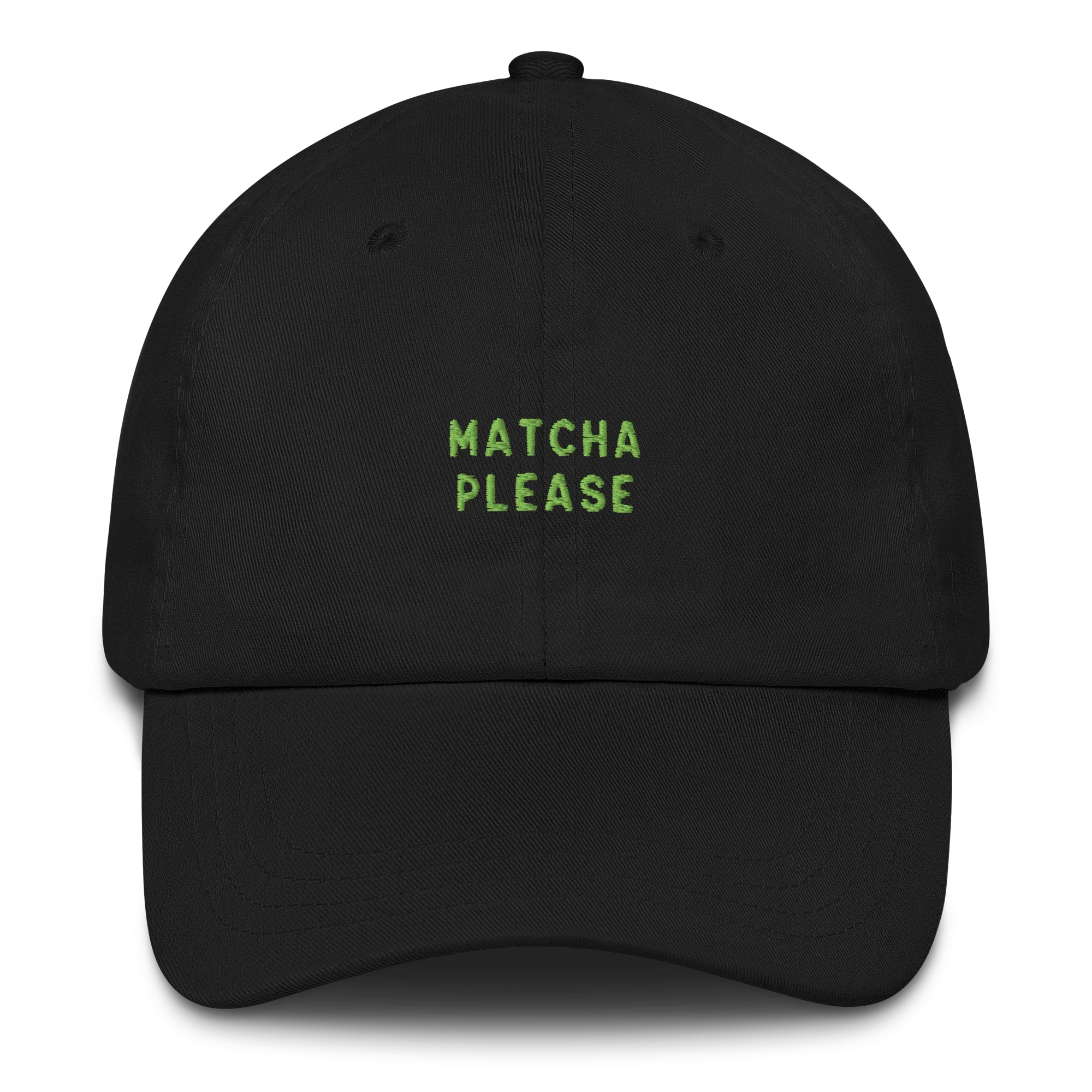 Matcha Please Embroidered Cap - Image 8