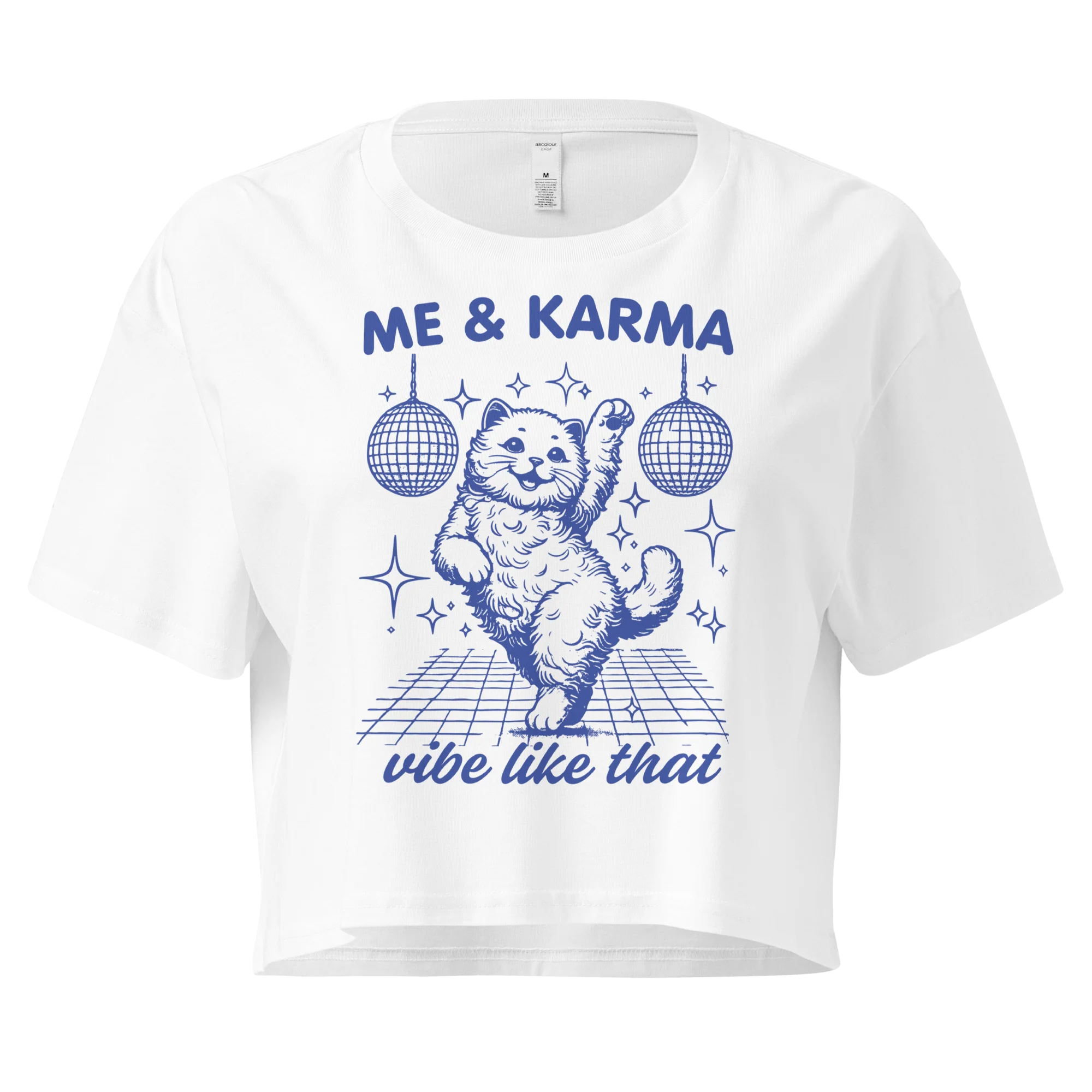 Me & Karma Vibe Like That Crop Tee - Image 4