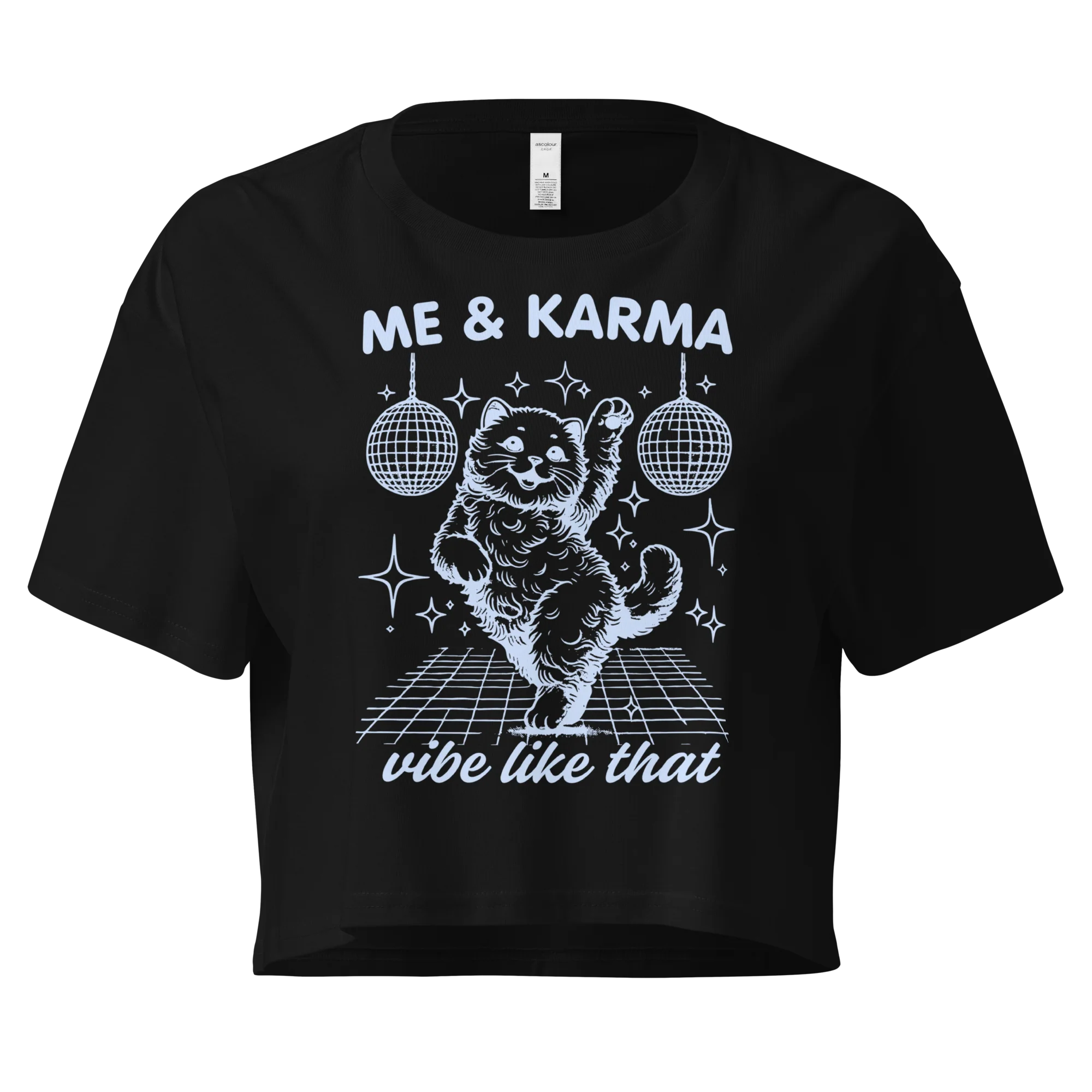 Me & Karma Vibe Like That Crop Tee - Image 6