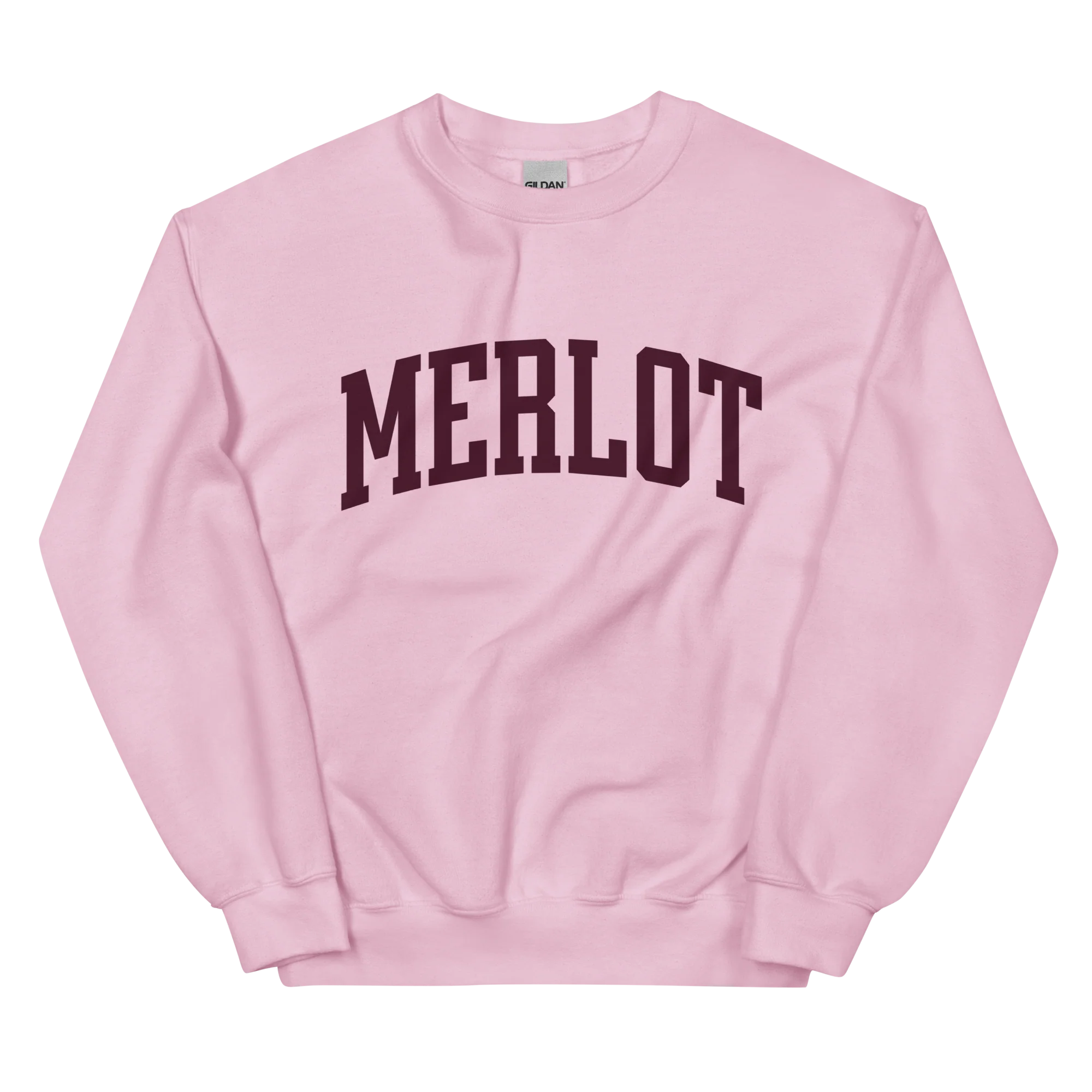 Merlot Red Wine Varsity Sweatshirt