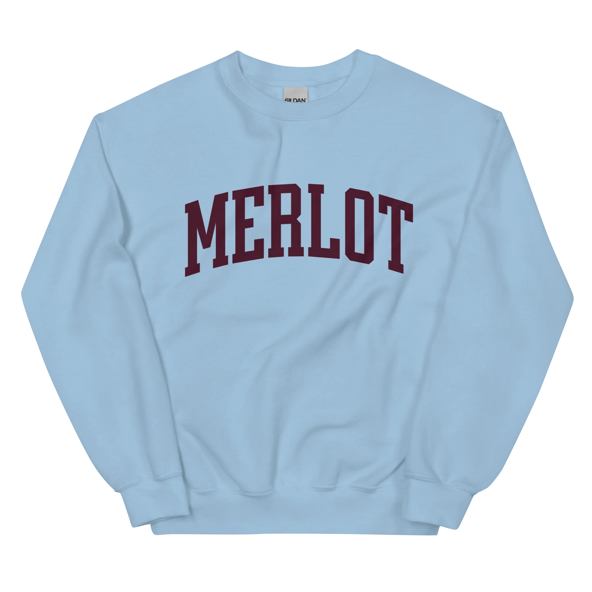 Merlot Red Wine Varsity Sweatshirt - Image 5