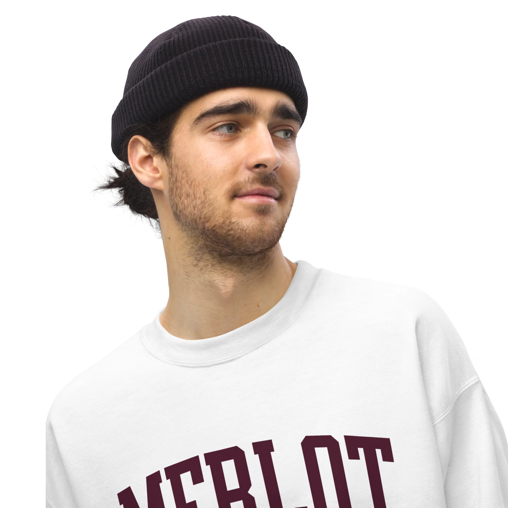 Merlot Red Wine Varsity Sweatshirt - Image 7