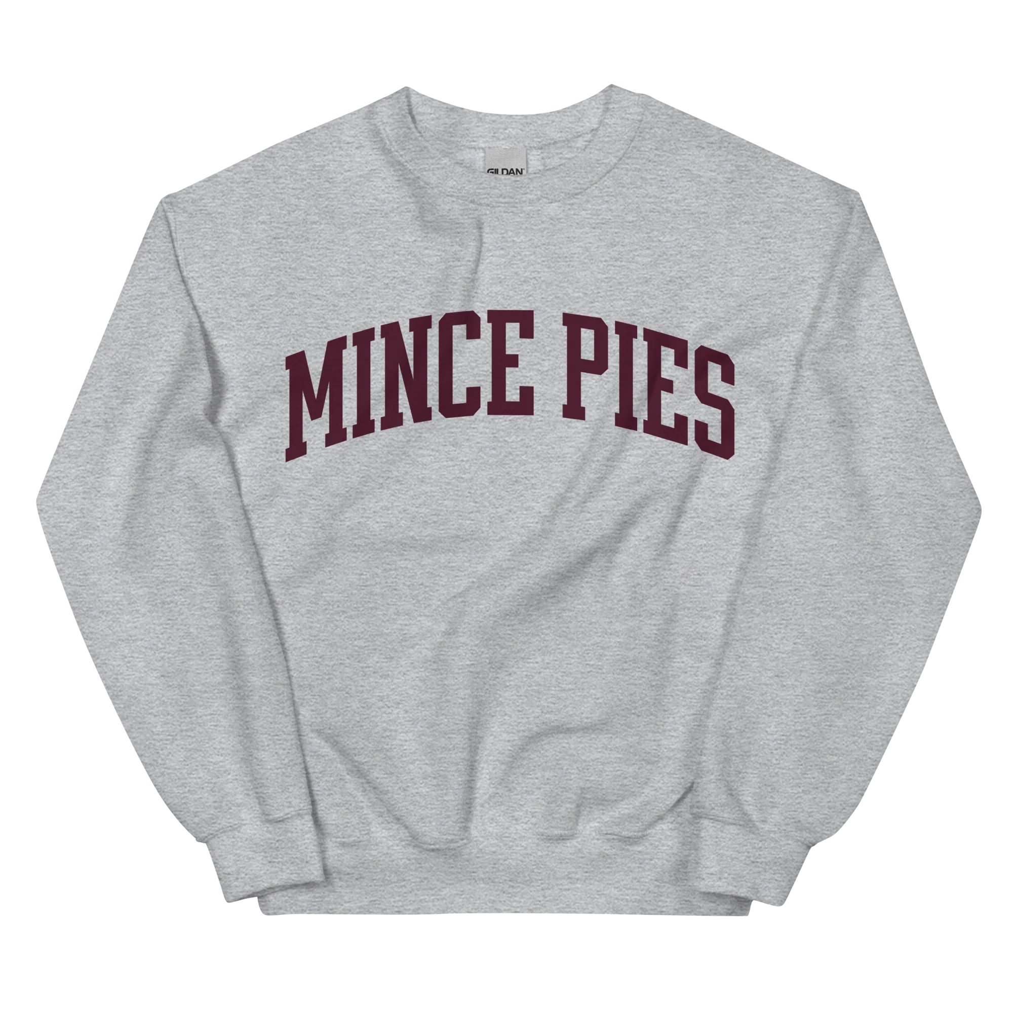 Mince Pies Christmas Food Varsity Sweatshirt - Image 4