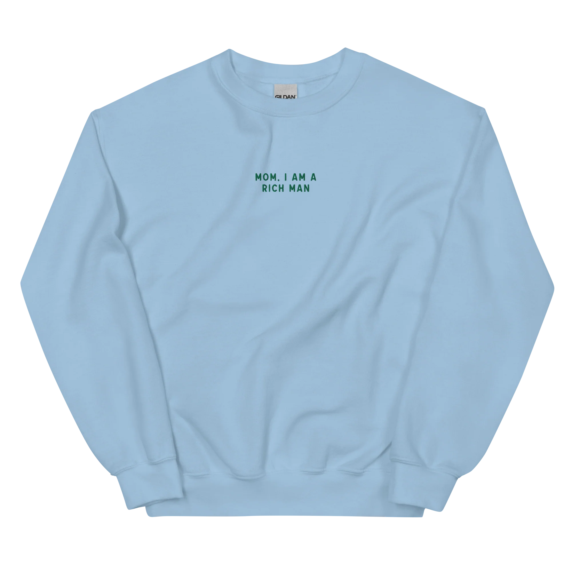 Mom, I am a Rich Man Feminist Embroidered Sweatshirt - Image 6
