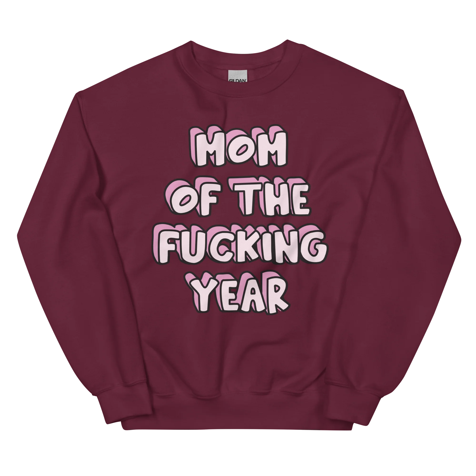 Mom of the Fucking Year Mother Sweatshirt - Image 6