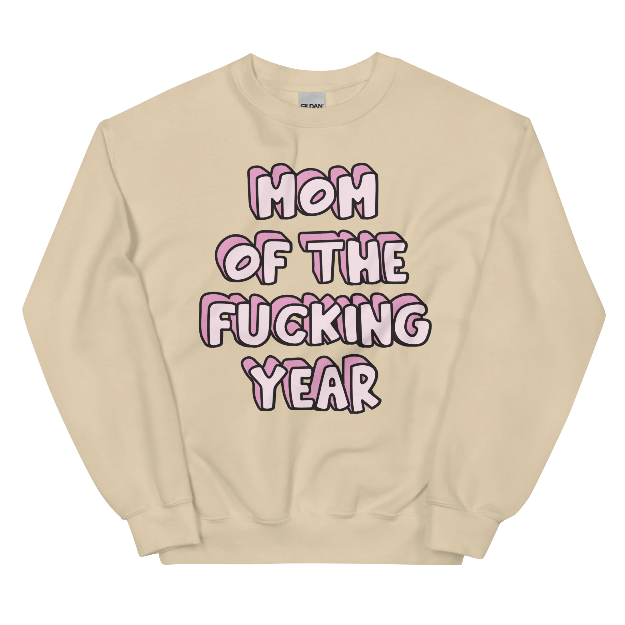 Mom of the Fucking Year Mother Sweatshirt - Image 9