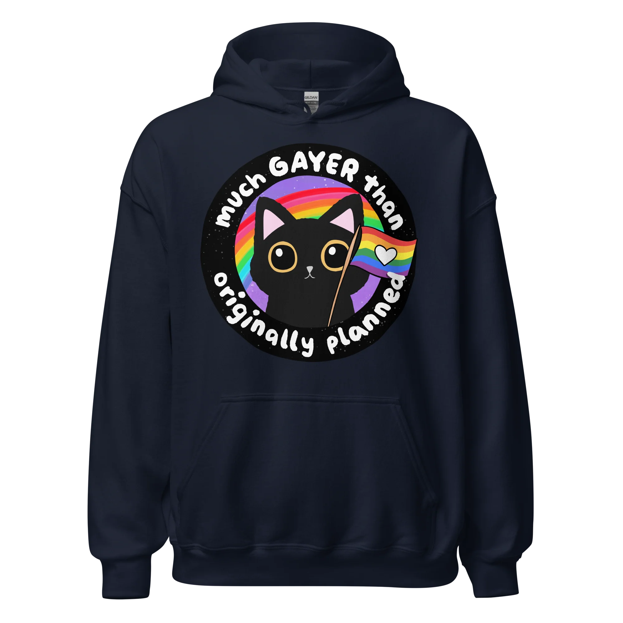 Much Gayer Than Planned Pride Hoodie - Image 10
