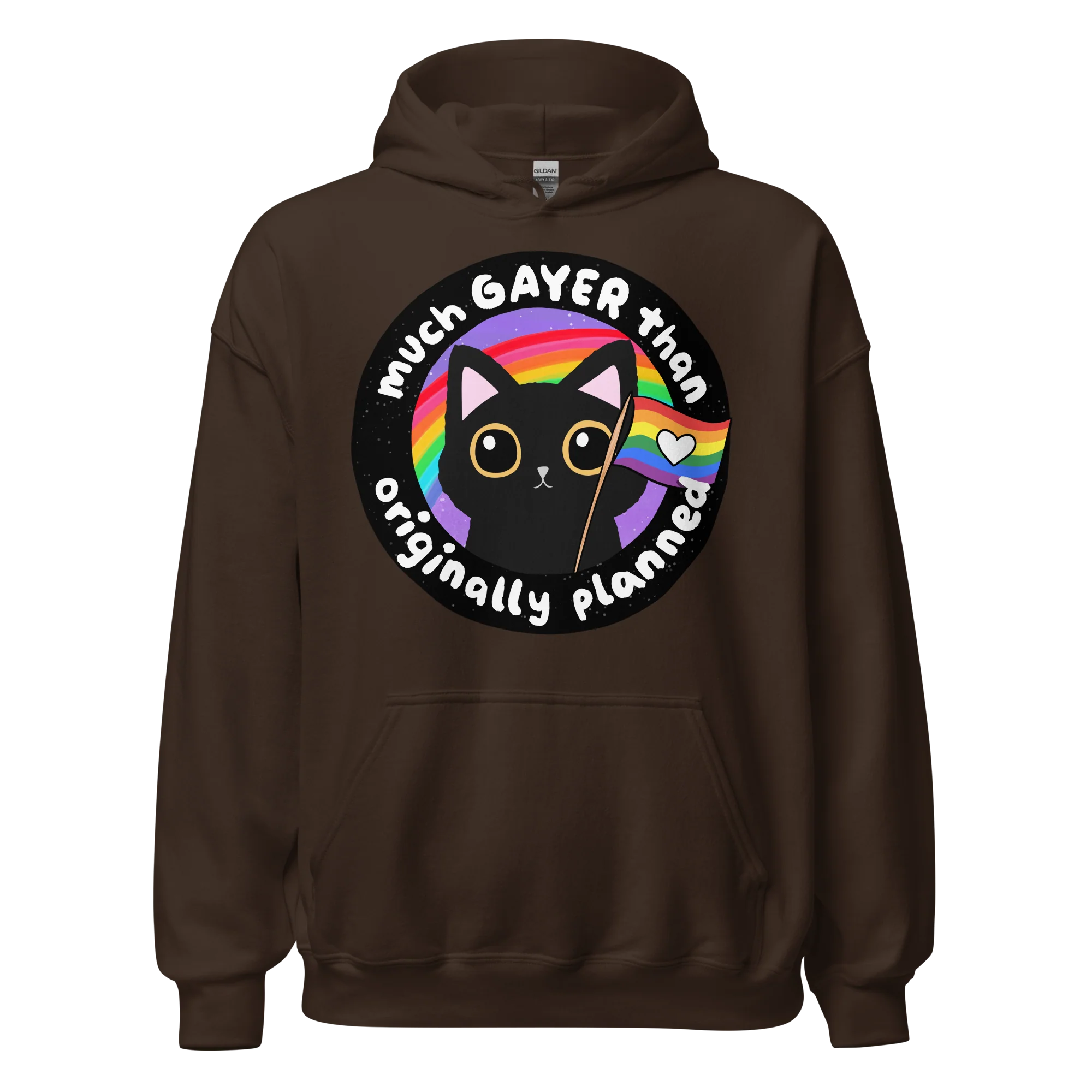 Much Gayer Than Planned Pride Hoodie - Image 12