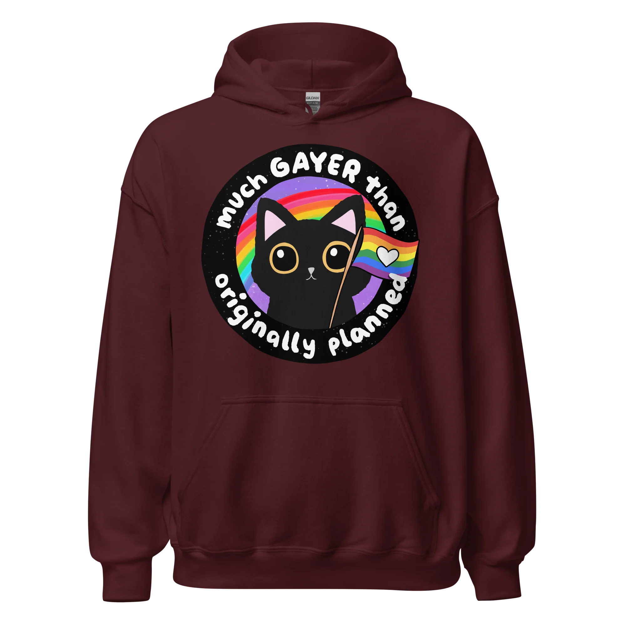 Much Gayer Than Planned Pride Hoodie - Image 3