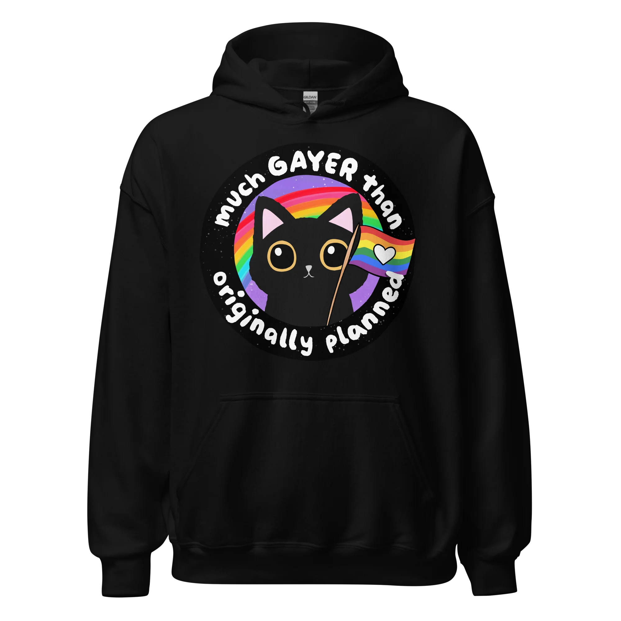 Much Gayer Than Planned Pride Hoodie - Image 6