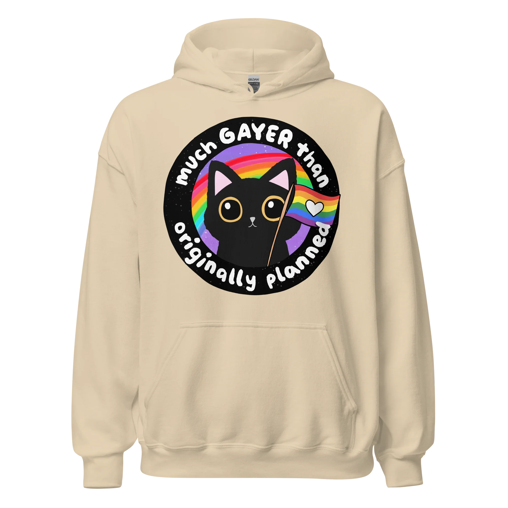 Much Gayer Than Planned Pride Hoodie - Image 9