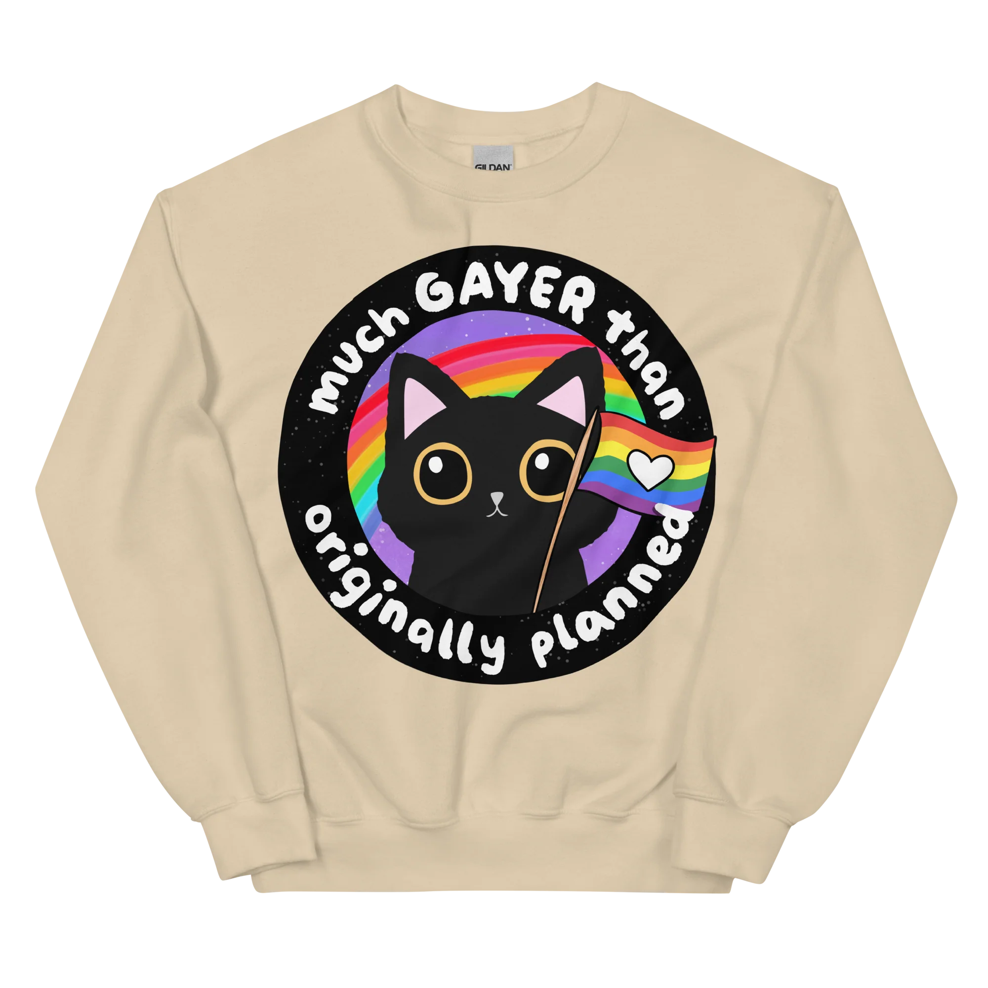 Much Gayer Than Planned Pride Sweatshirt - Image 10