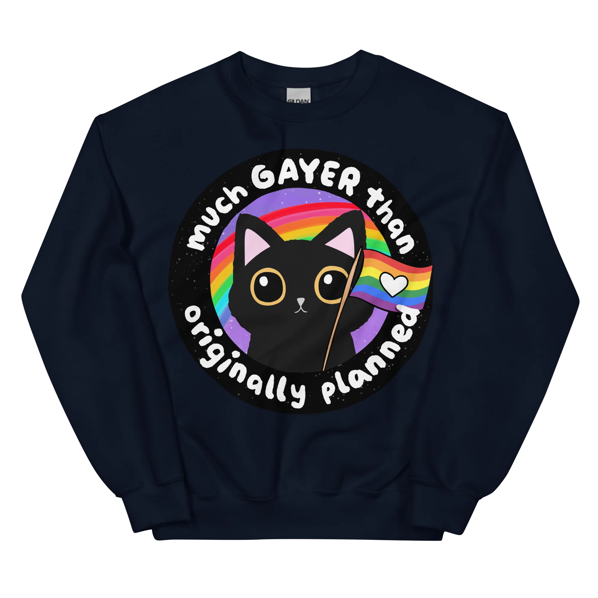 Much Gayer Than Planned Pride Sweatshirt - Image 11