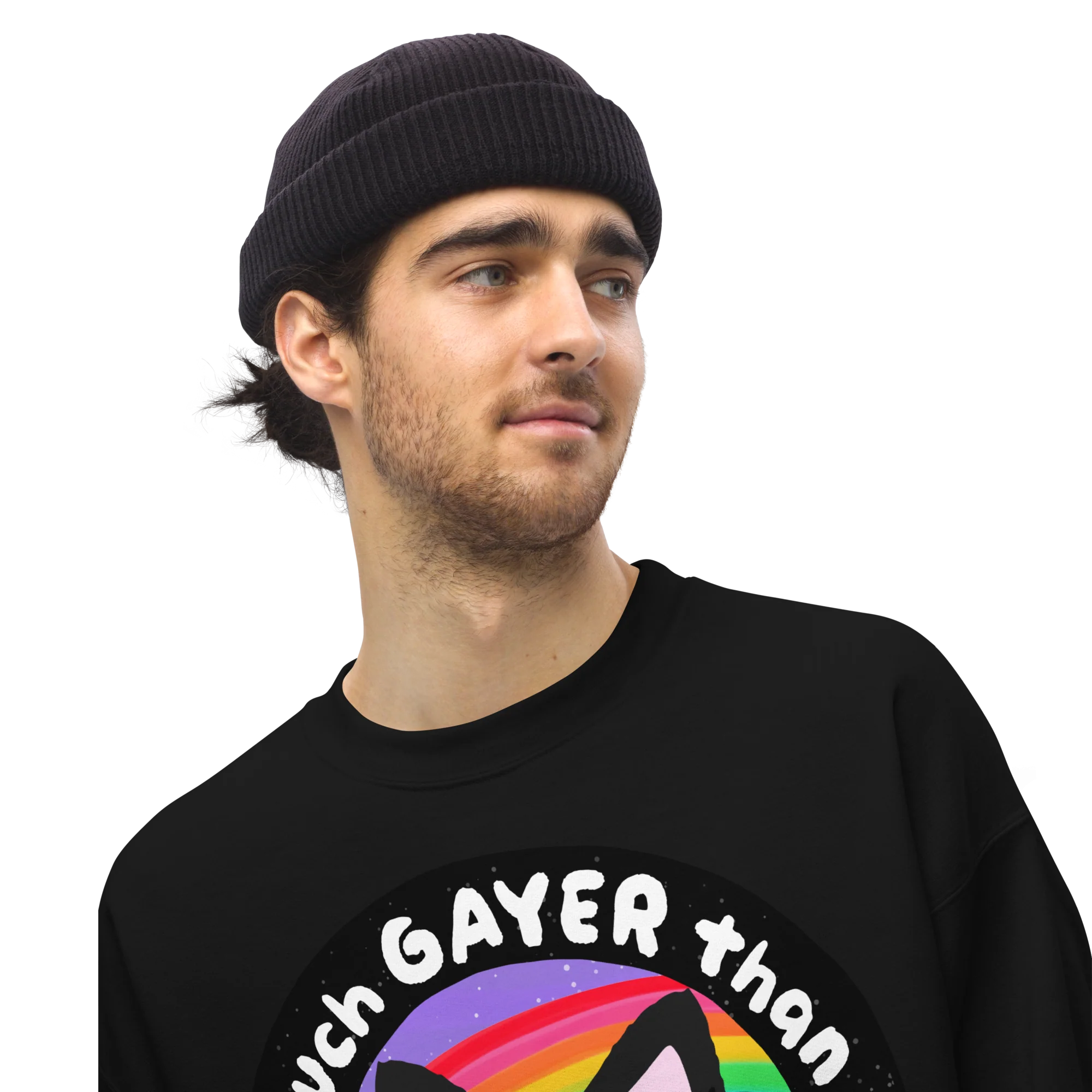 Much Gayer Than Planned Pride Sweatshirt - Image 6