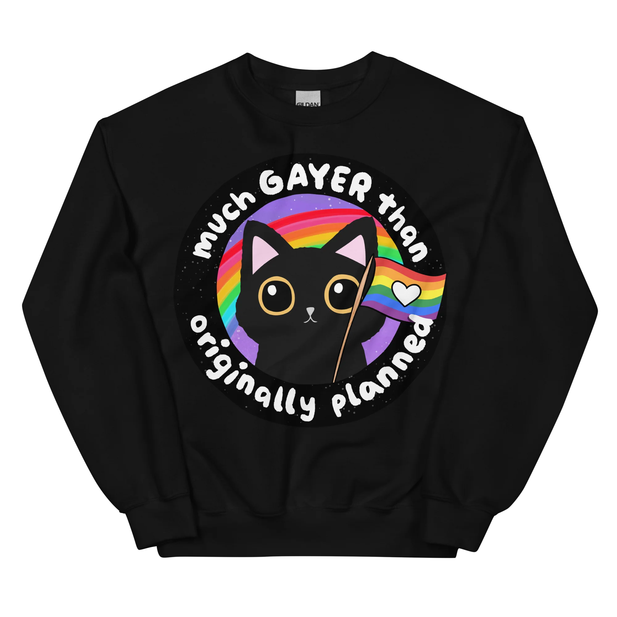 Much Gayer Than Planned Pride Sweatshirt - Image 7