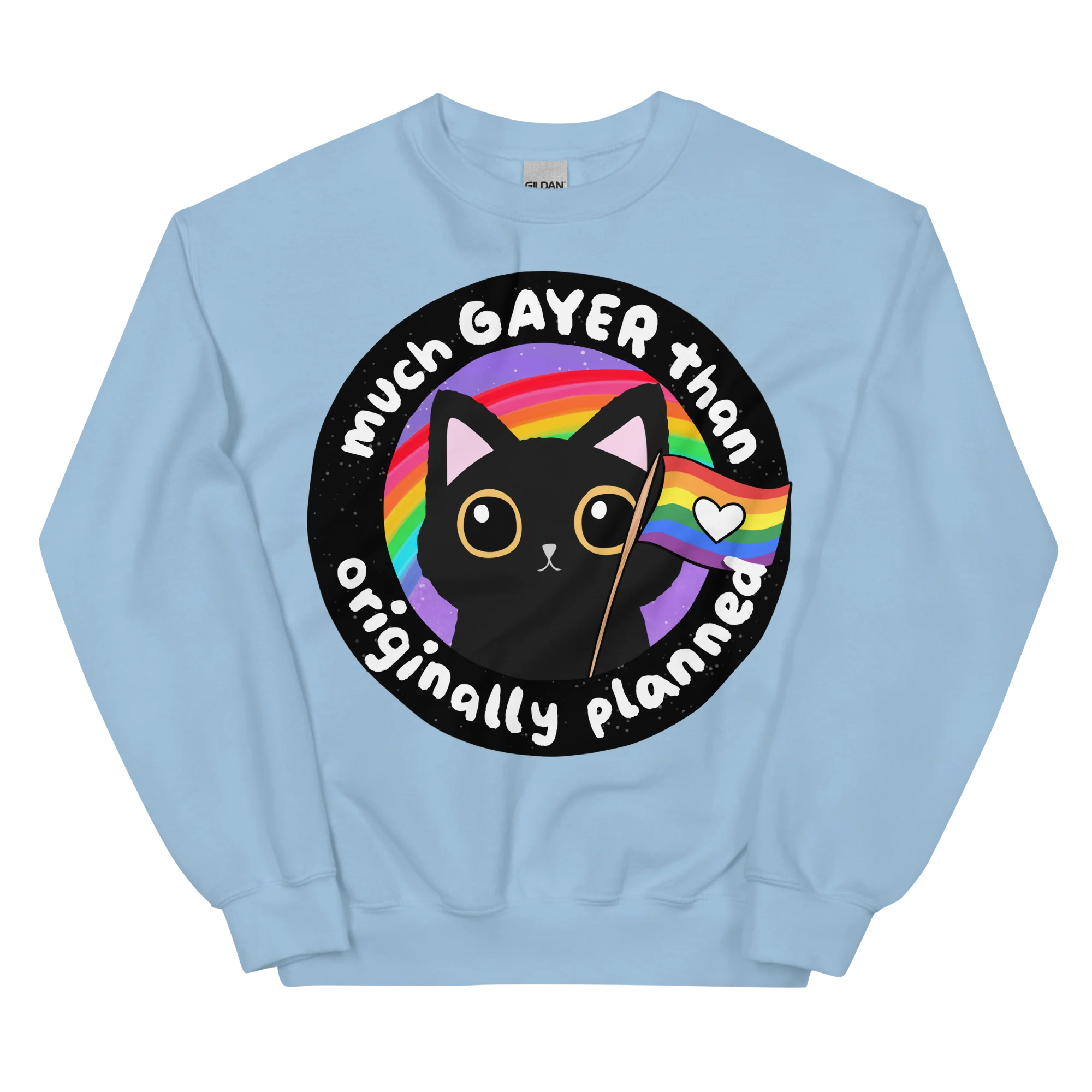 Much Gayer Than Planned Pride Sweatshirt - Image 8