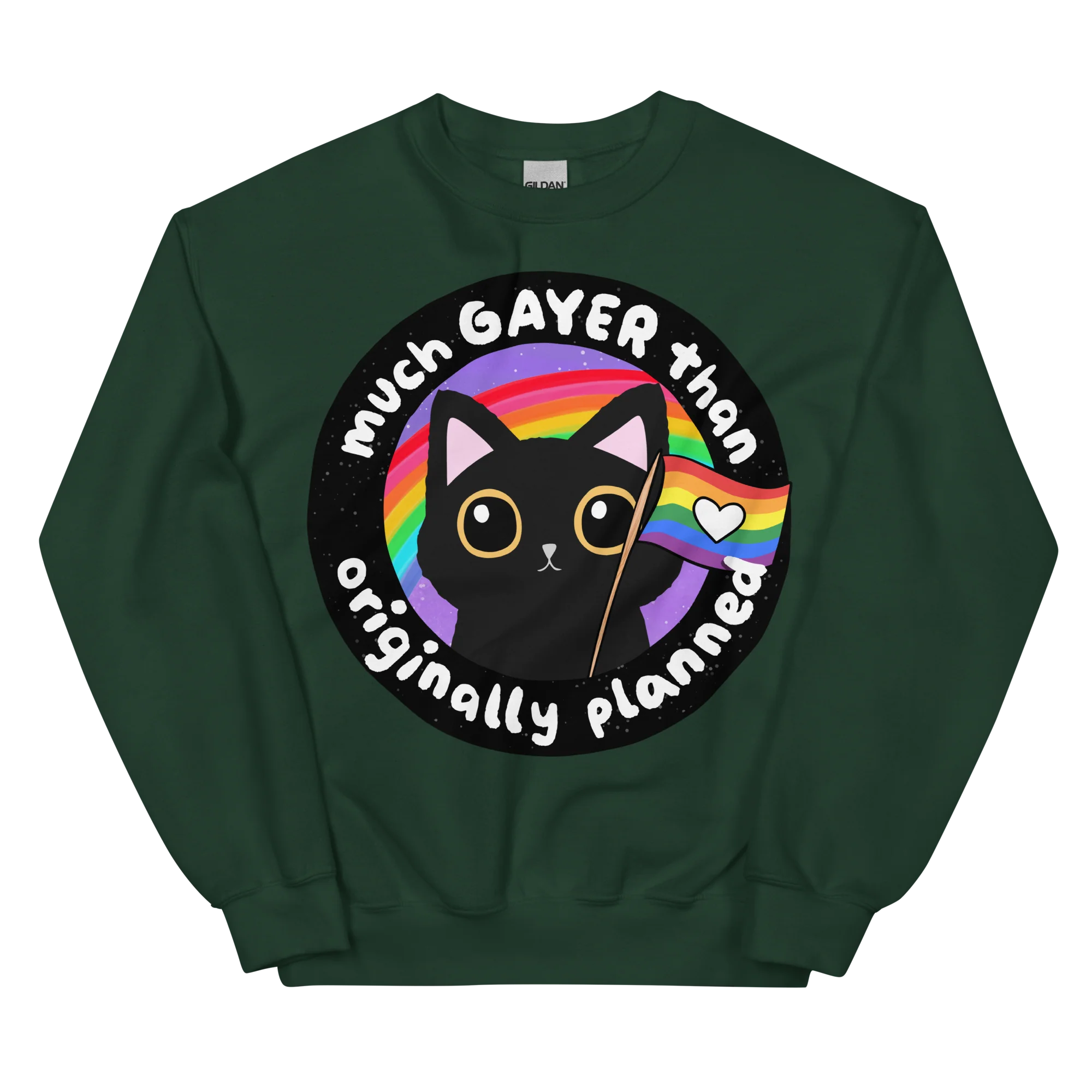 Much Gayer Than Planned Pride Sweatshirt - Image 9