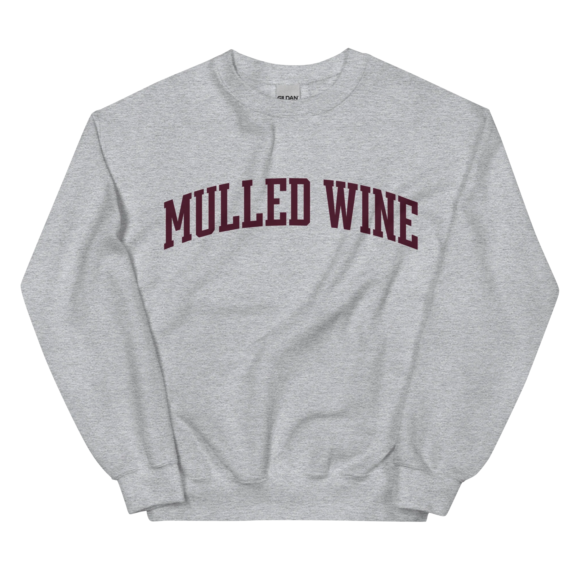 Mulled Wine Christmas Varsity Sweatshirt - Image 4