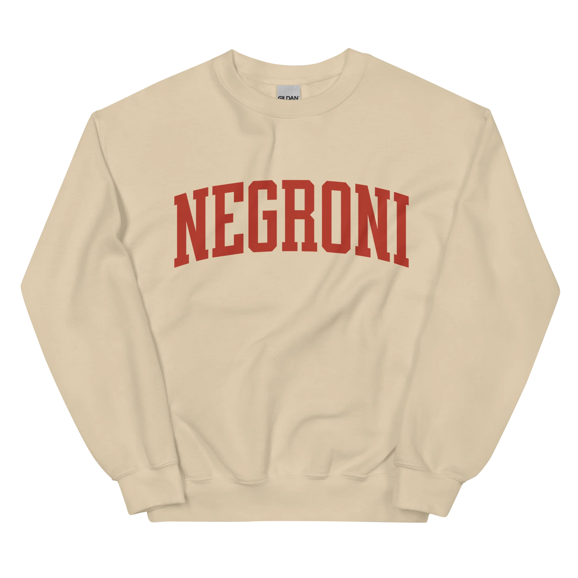 Negroni Italian Cocktail Varsity Sweatshirt - Image 3