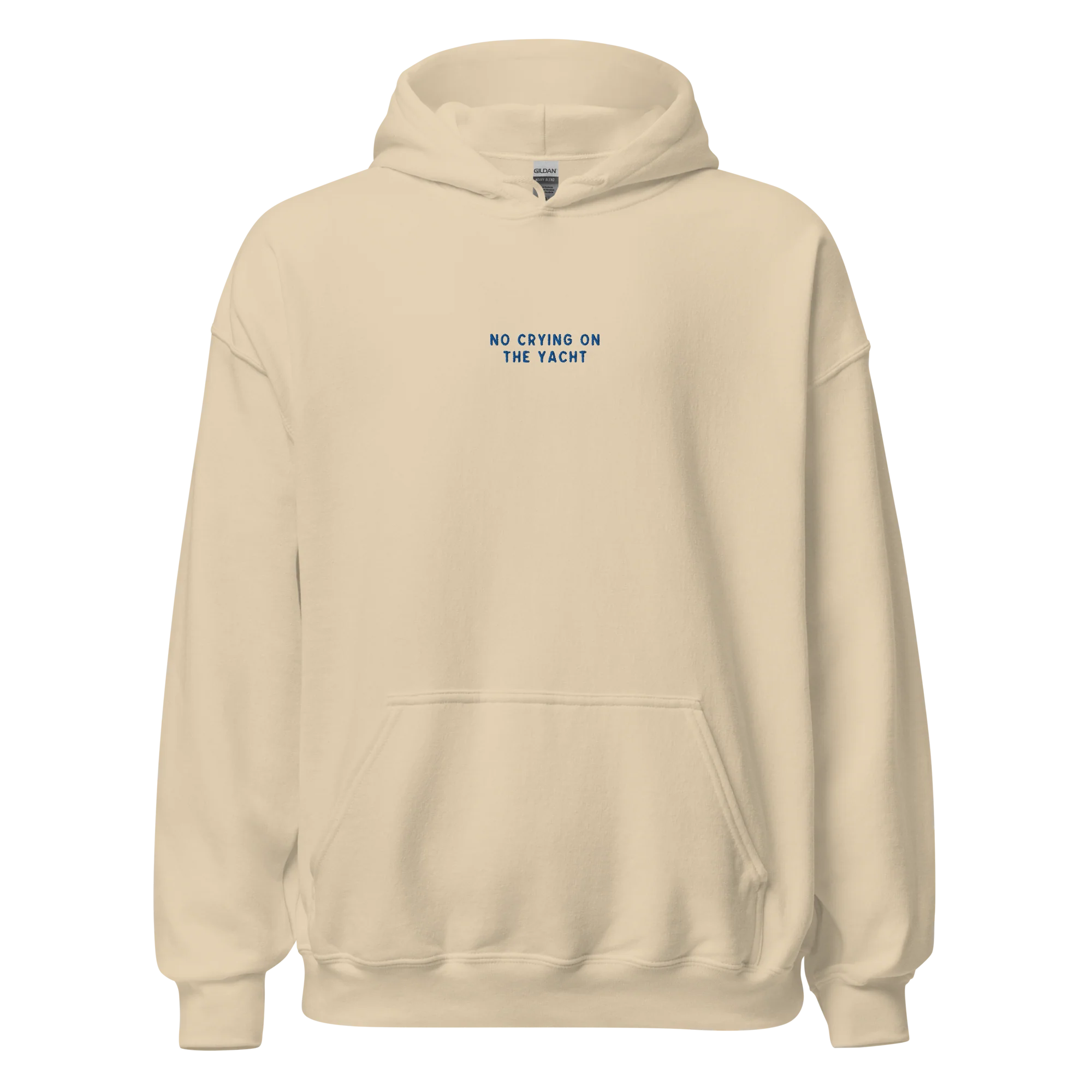 No Crying on the Yacht Embroidered Hoodie - Image 10