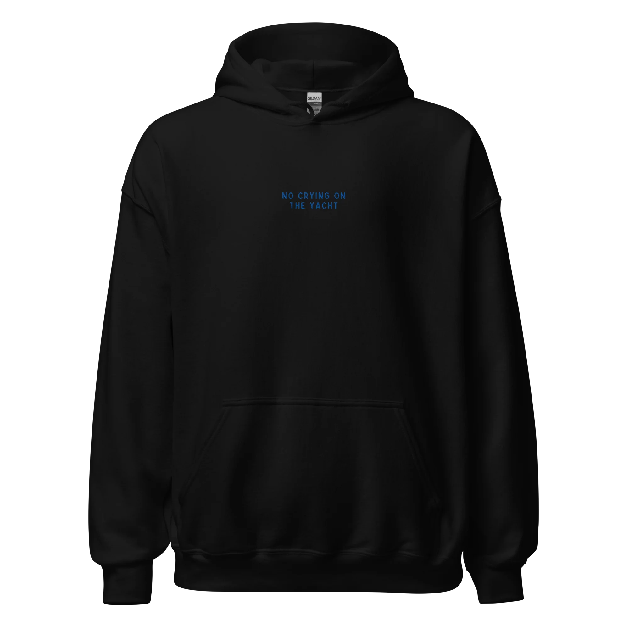 No Crying on the Yacht Embroidered Hoodie - Image 4