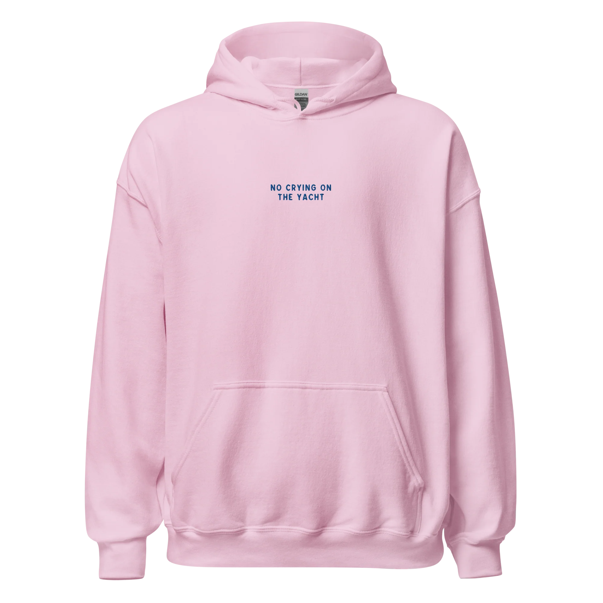 No Crying on the Yacht Embroidered Hoodie - Image 8