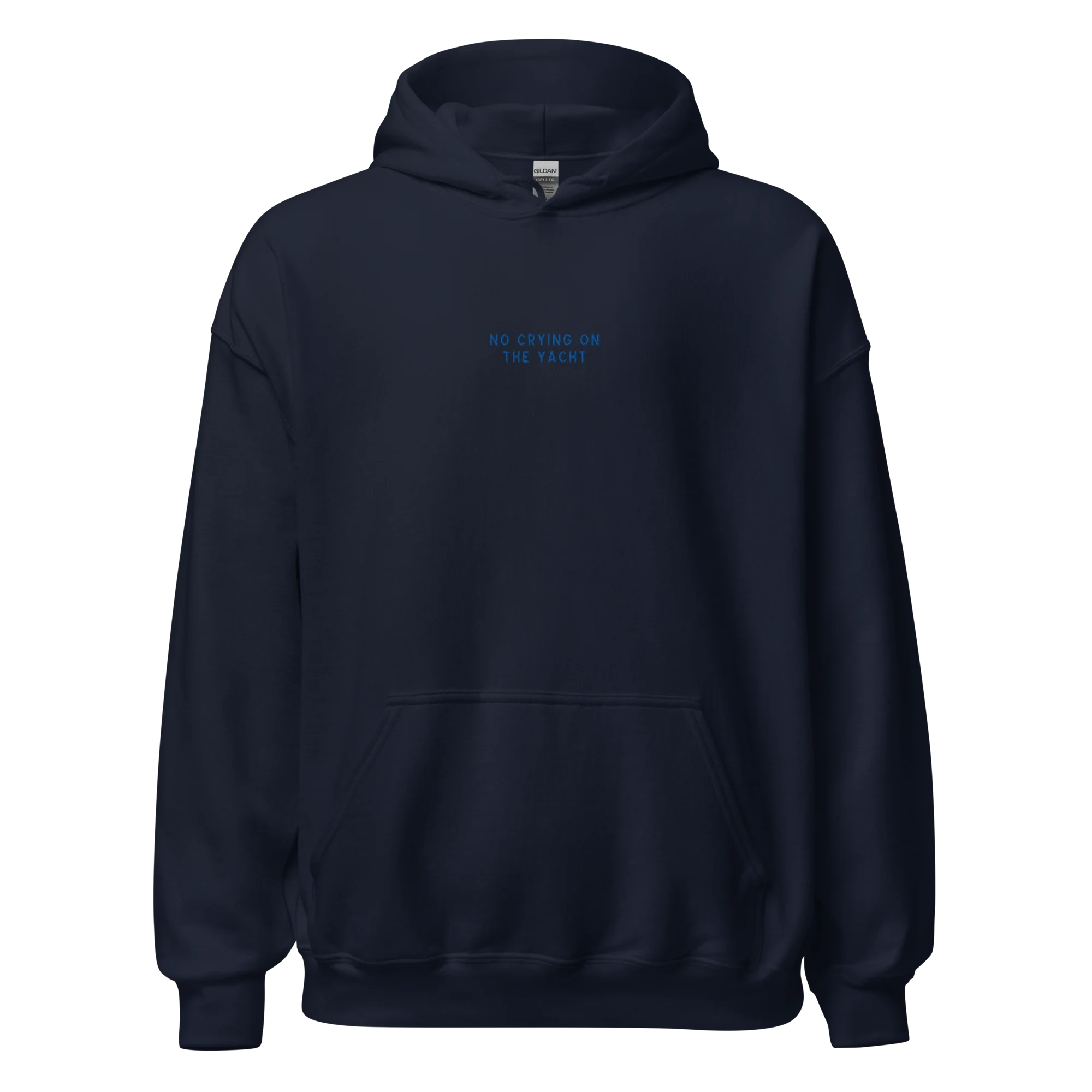 No Crying on the Yacht Embroidered Hoodie - Image 9