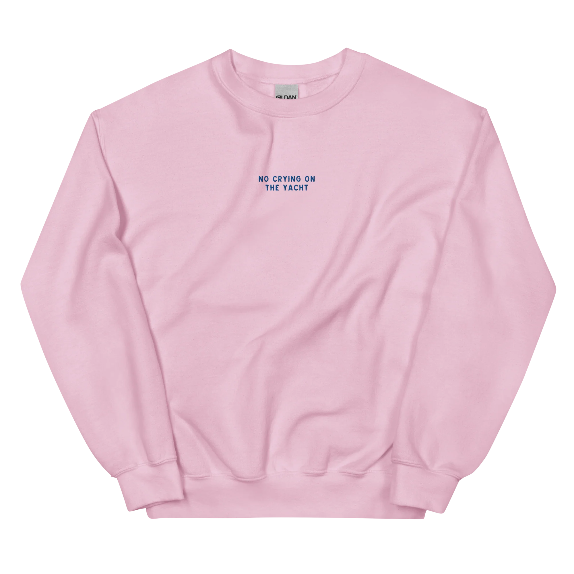 No Crying on the Yacht Embroidered Sweatshirt - Image 5