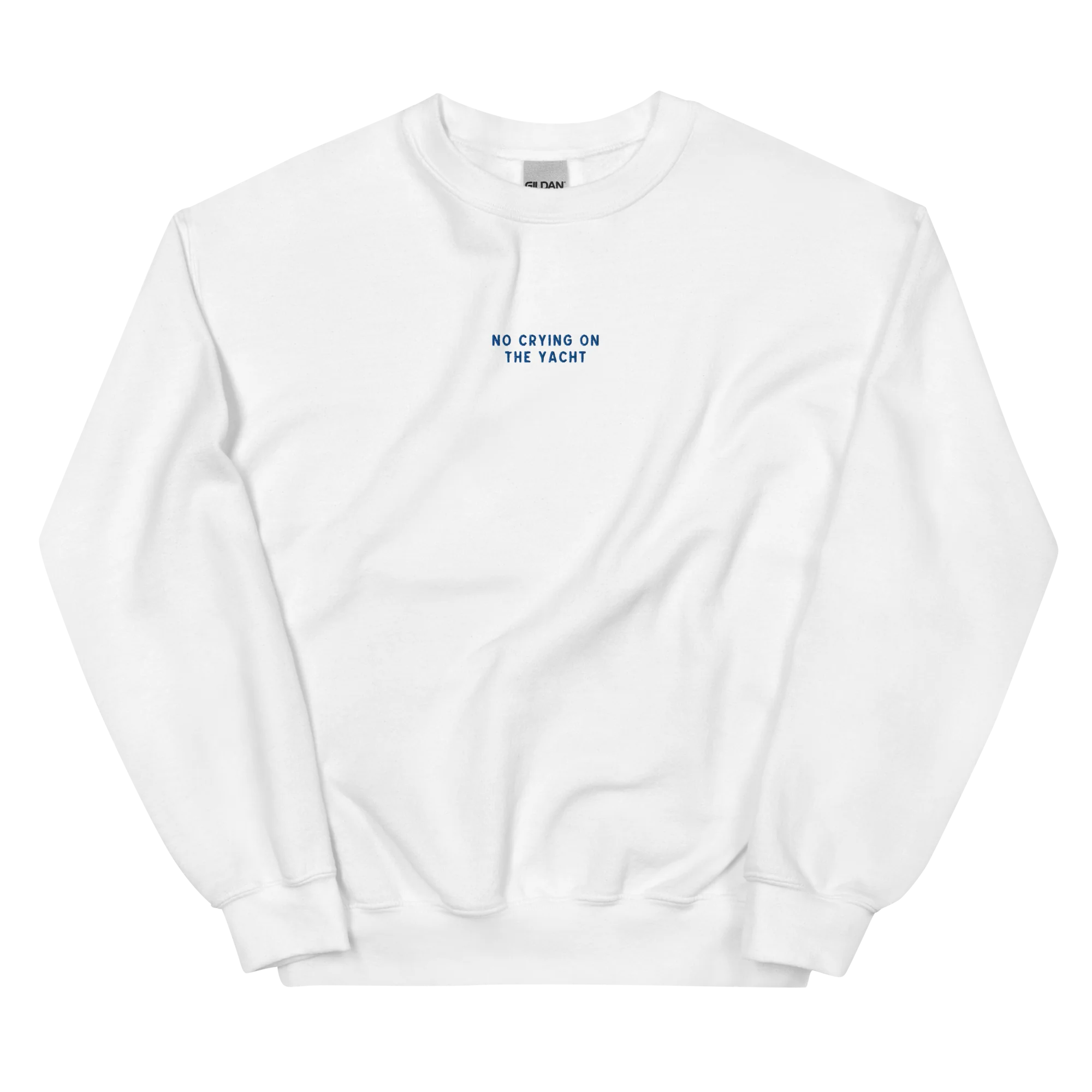 No Crying on the Yacht Embroidered Sweatshirt - Image 6