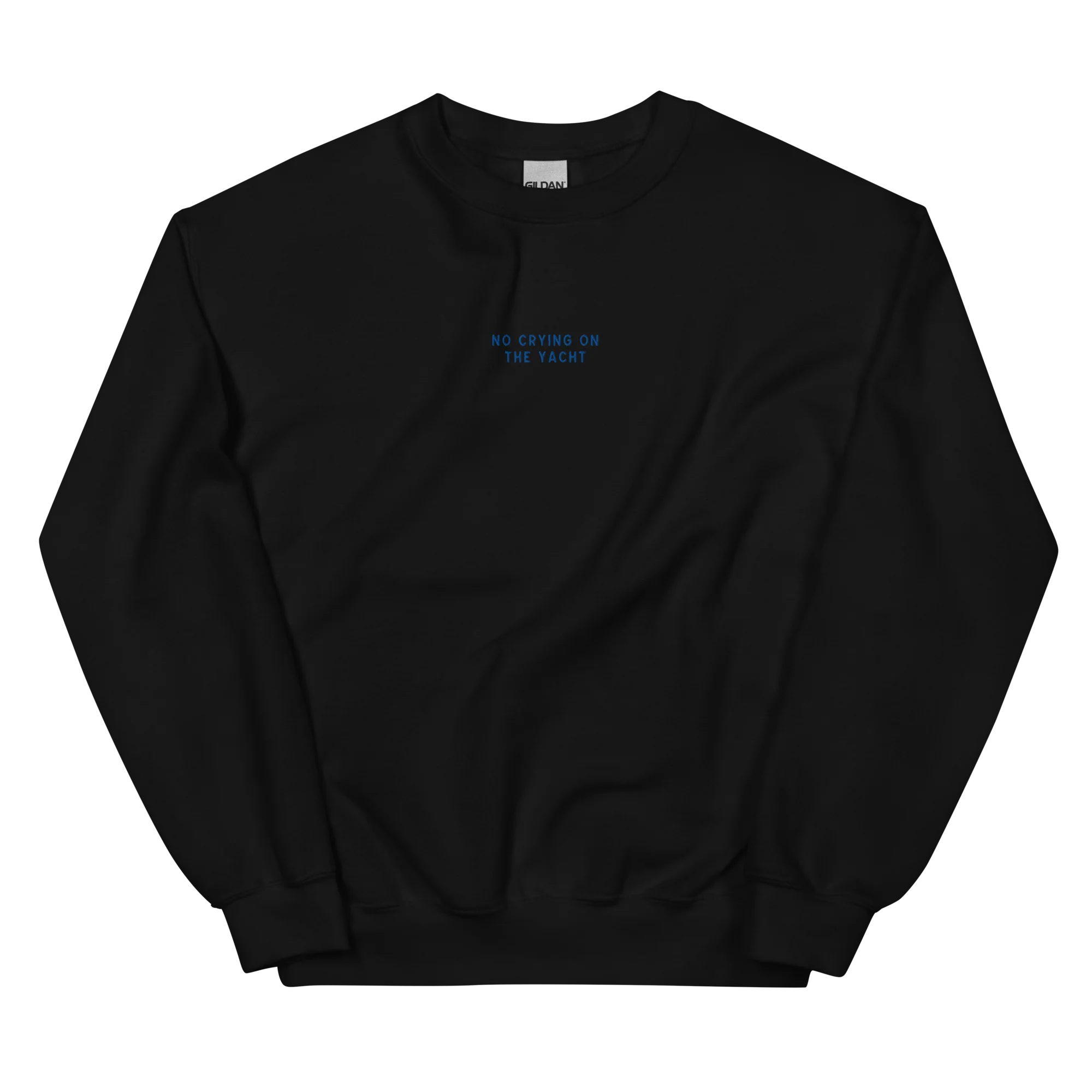 No Crying on the Yacht Embroidered Sweatshirt - Image 9