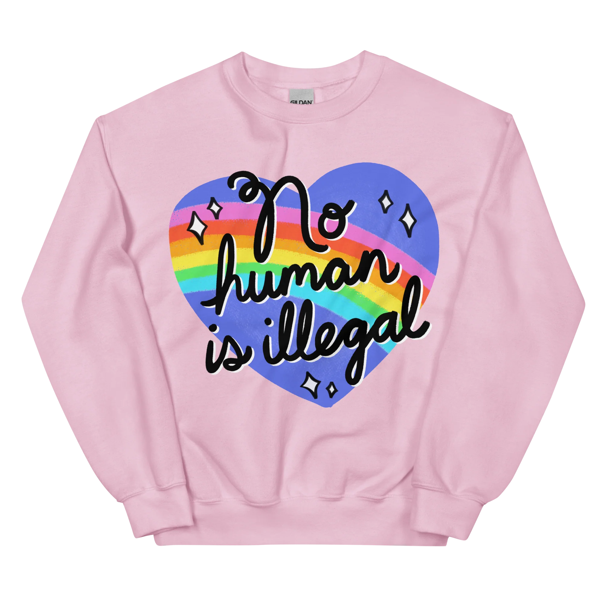 No Human is Illegal Sweatshirt - Image 11