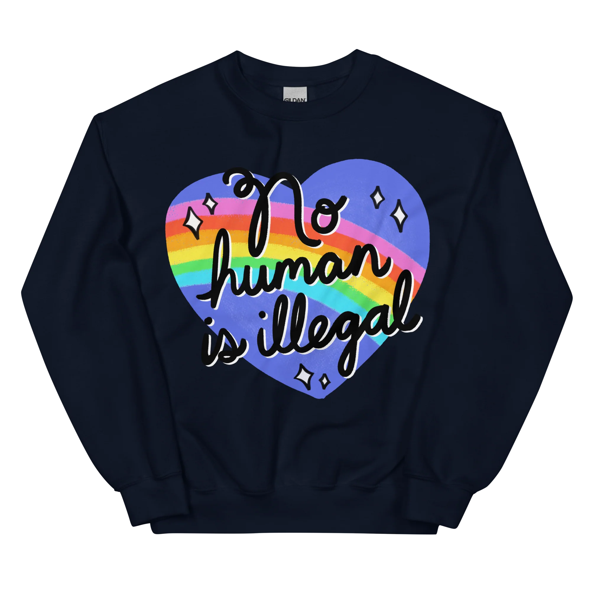 No Human is Illegal Sweatshirt - Image 12