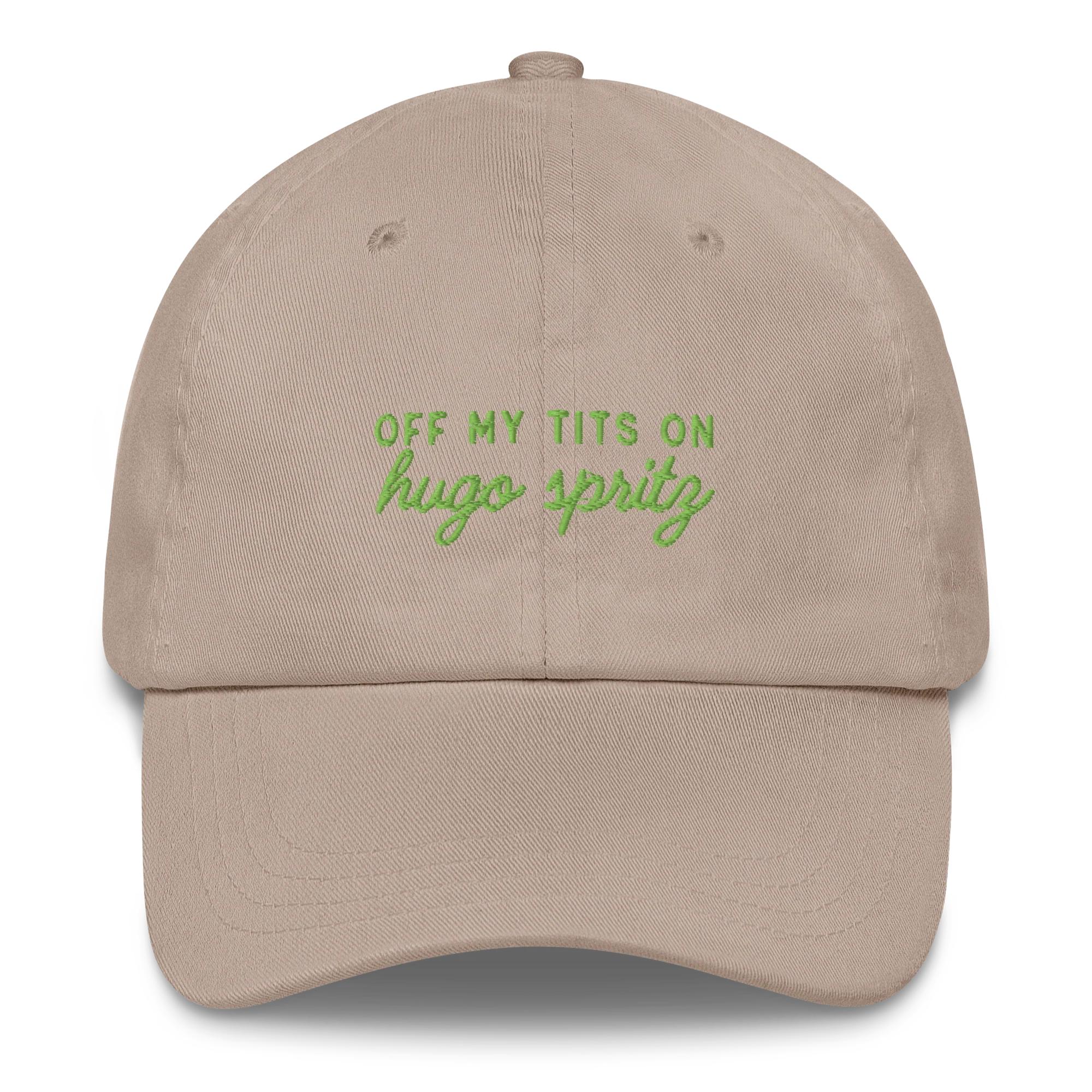 Off My Tits On Hugo Spritz Embroidered Cap - Image 10
