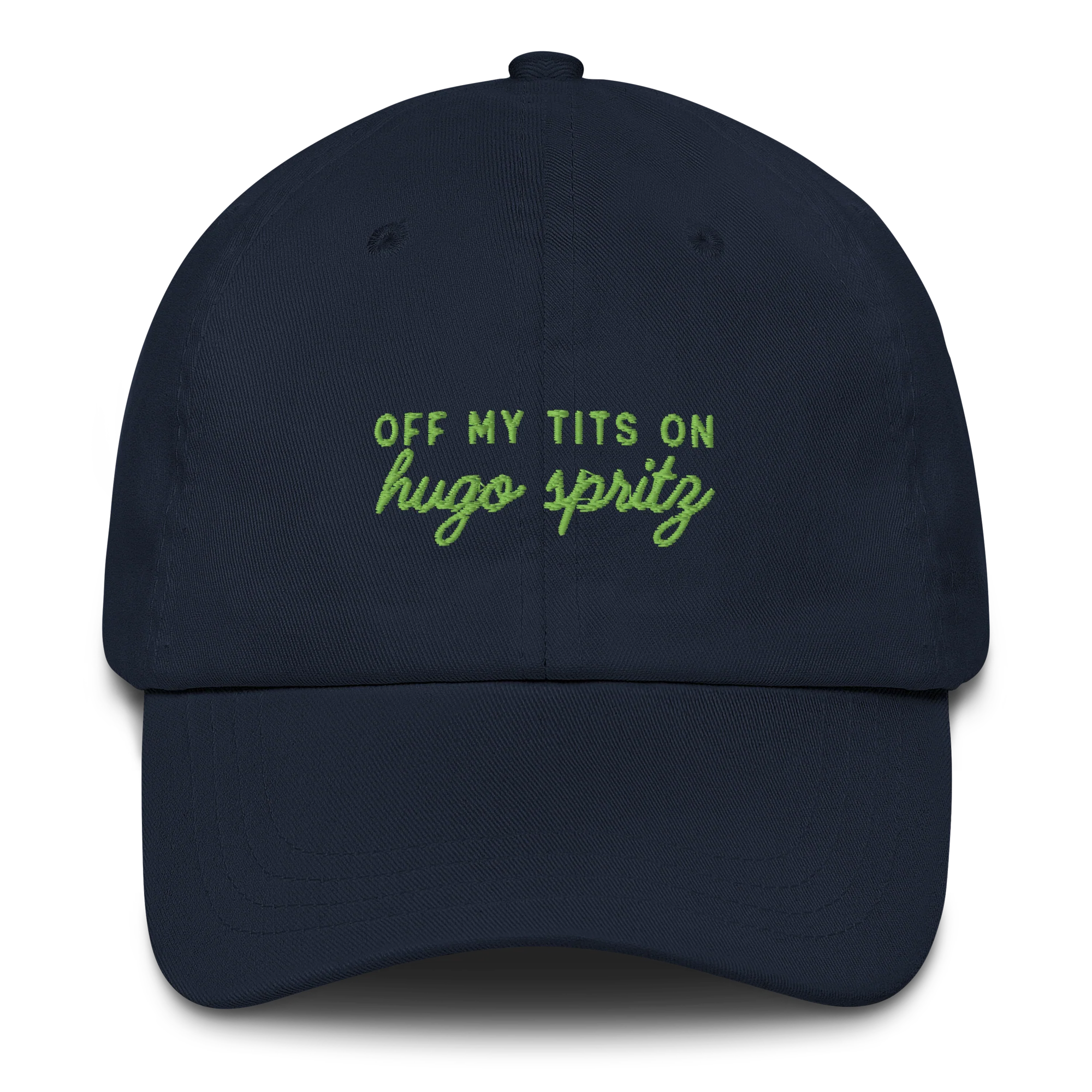 Off My Tits On Hugo Spritz Embroidered Cap - Image 8