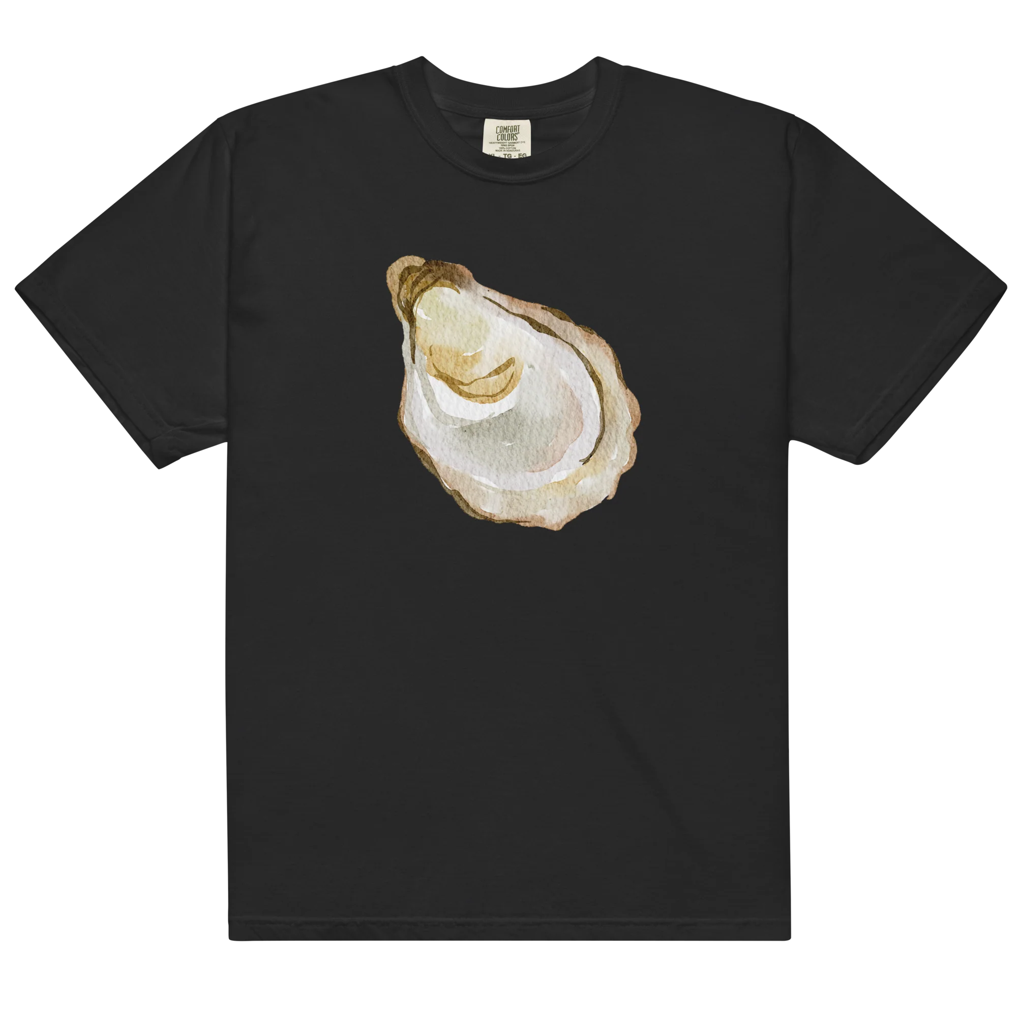 Oyster Watercolor Classic T-Shirt - Image 5