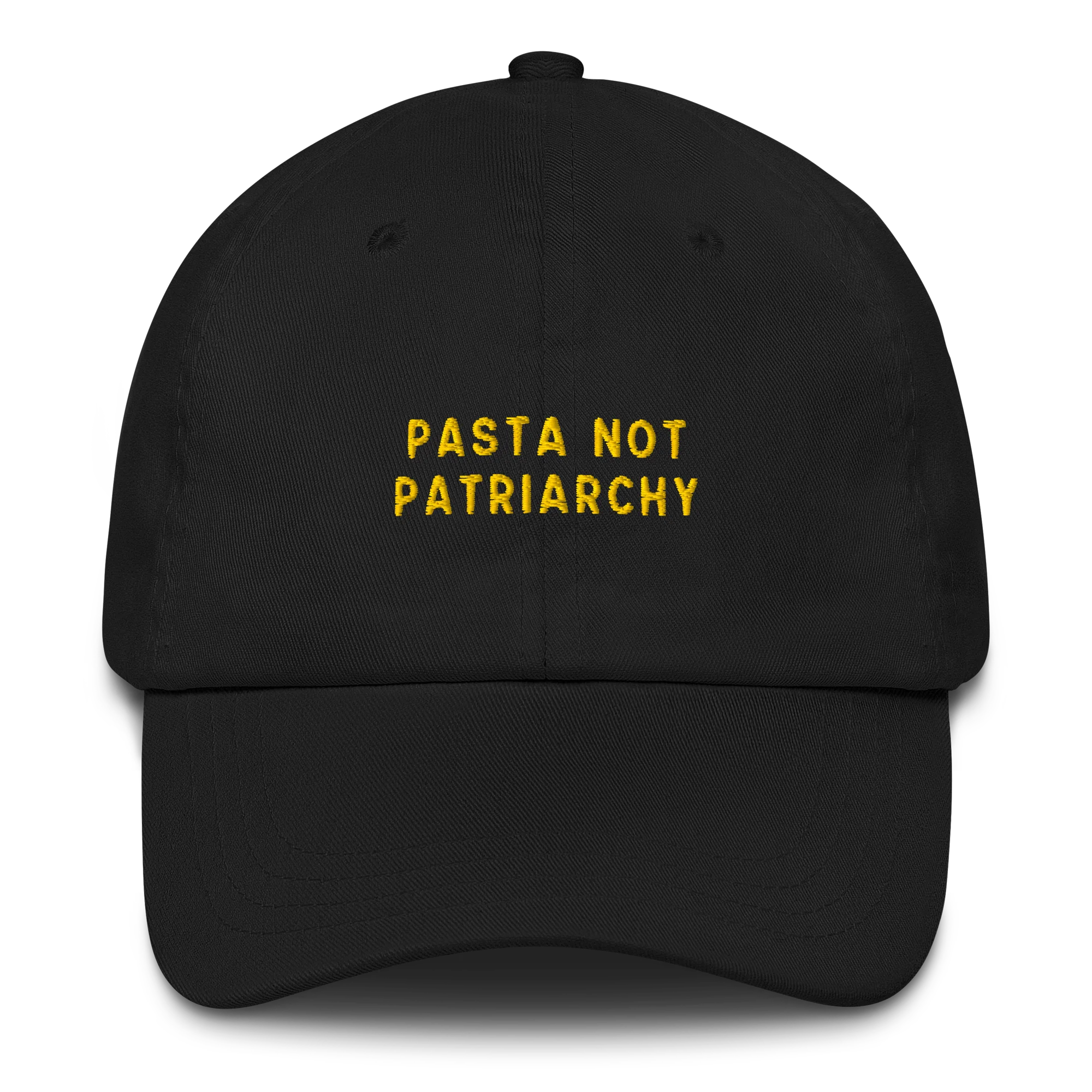 Pasta Not Patriarchy Embroidered Cap - Image 6