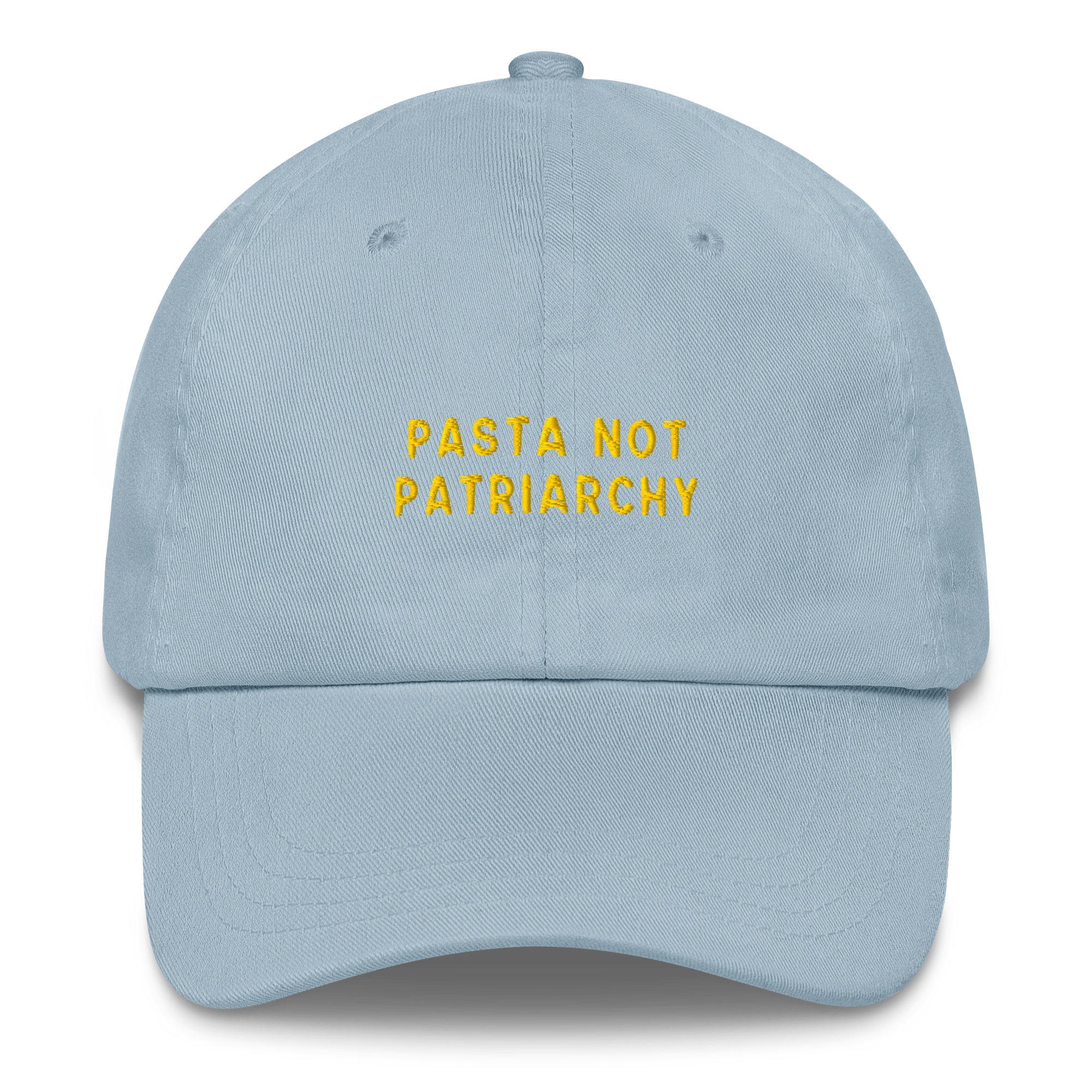 Pasta Not Patriarchy Embroidered Cap - Image 8