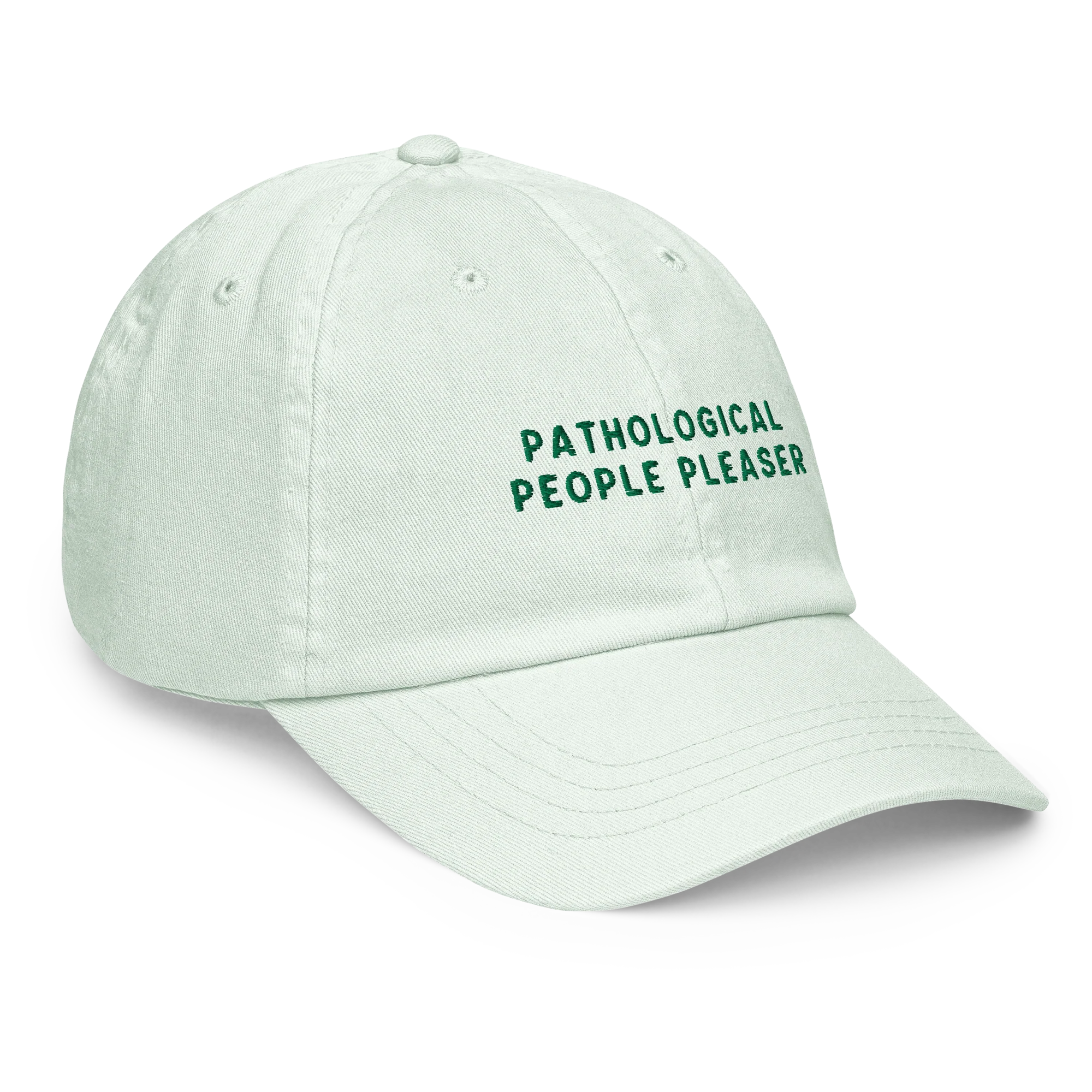 Pathological People Pleaser Embroidered Pastel Baseball Cap - Image 10