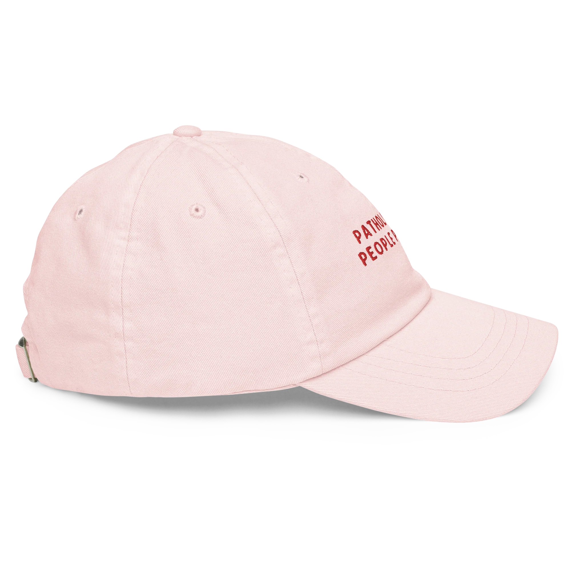 Pathological People Pleaser Embroidered Pastel Baseball Cap - Image 3